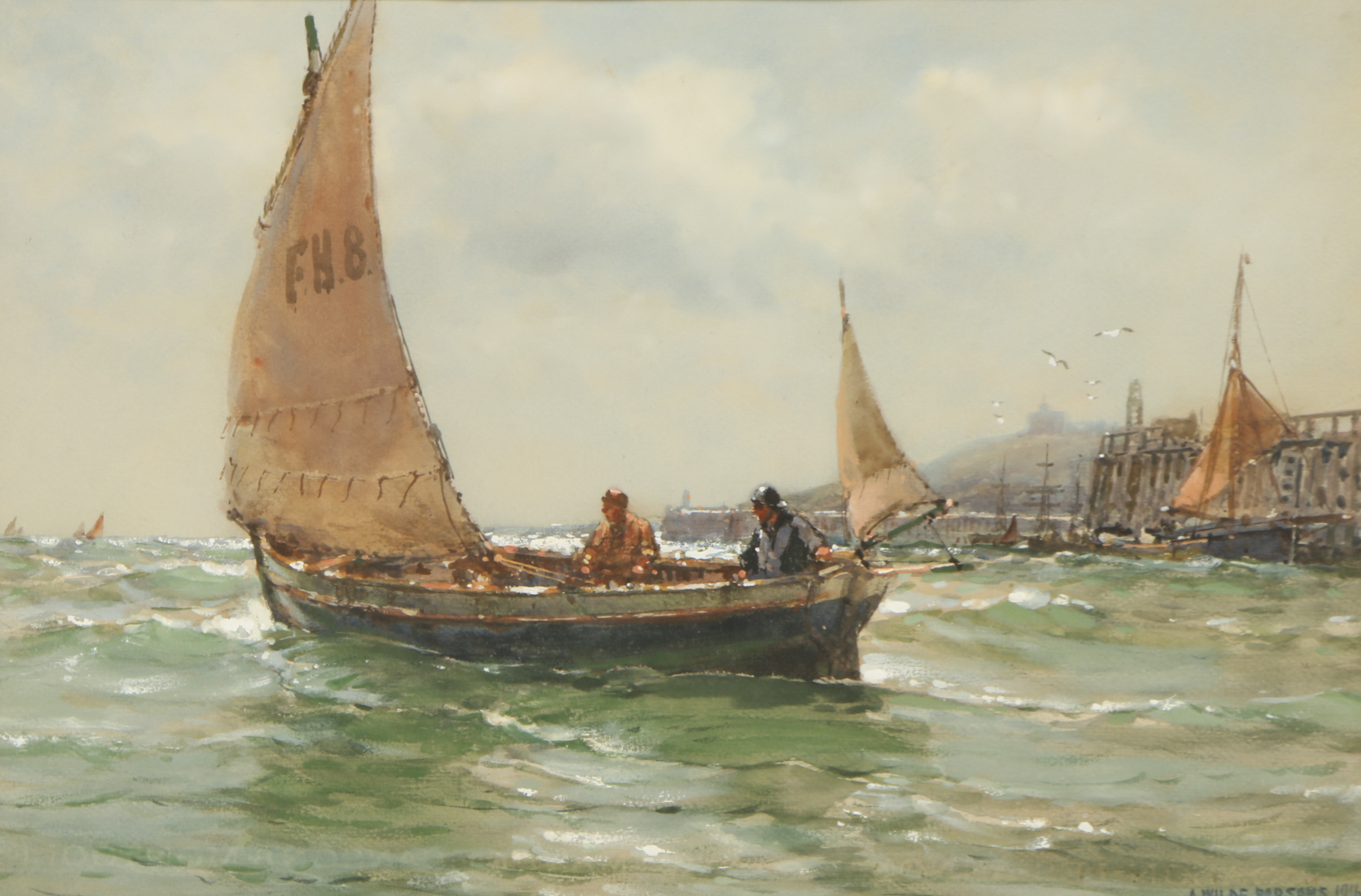 Arthur Wilde Parsons Watercolor Painting