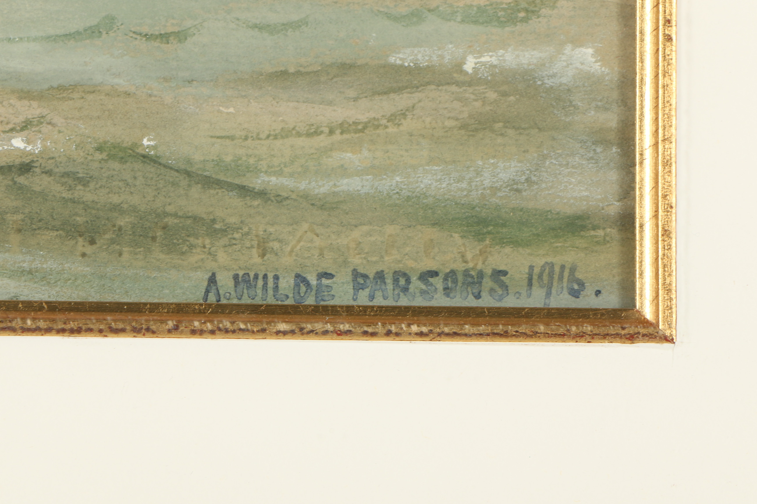 Arthur Wilde Parsons Watercolor Painting