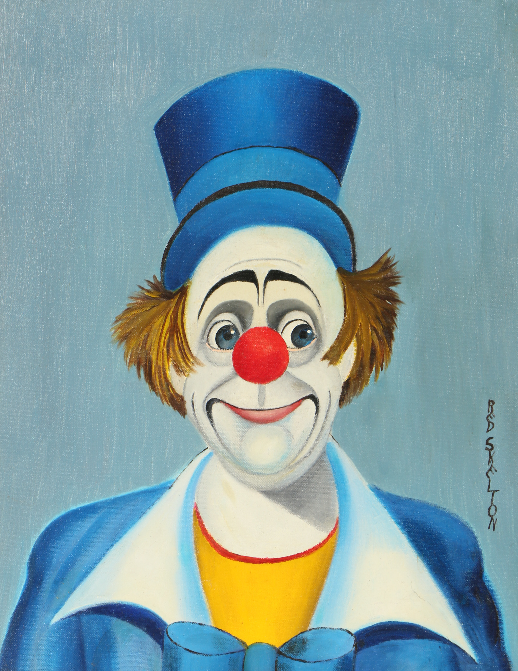 Red Skelton Oil Painting "Ed Wynn"