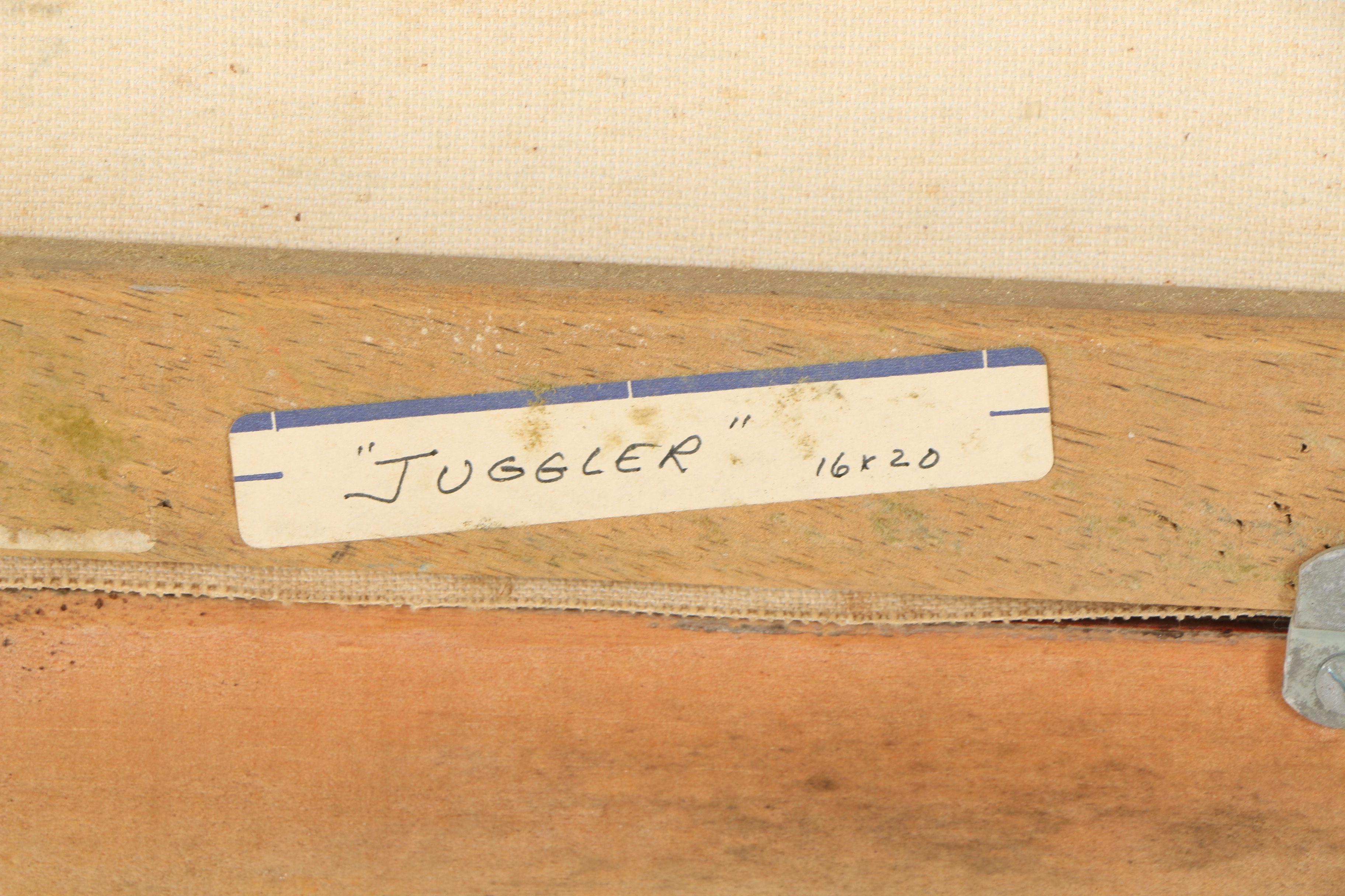 Red Skelton Oil Painting "Juggler"