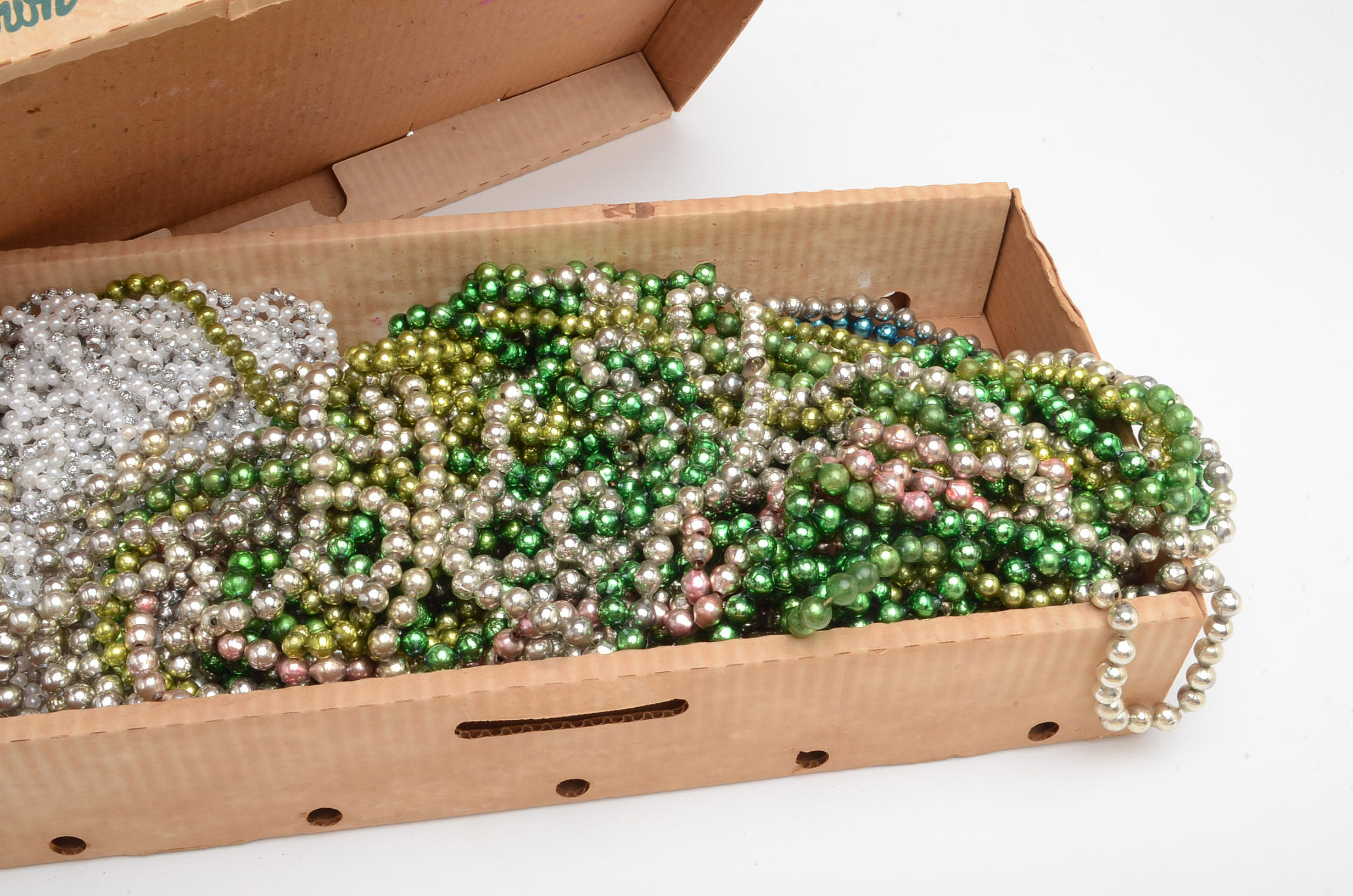 Mid-Century Christmas Aluminum Tress and Decorations