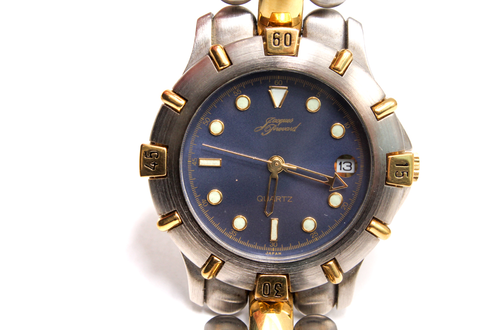 Costume Jewelry and Jacques Prevard Watch