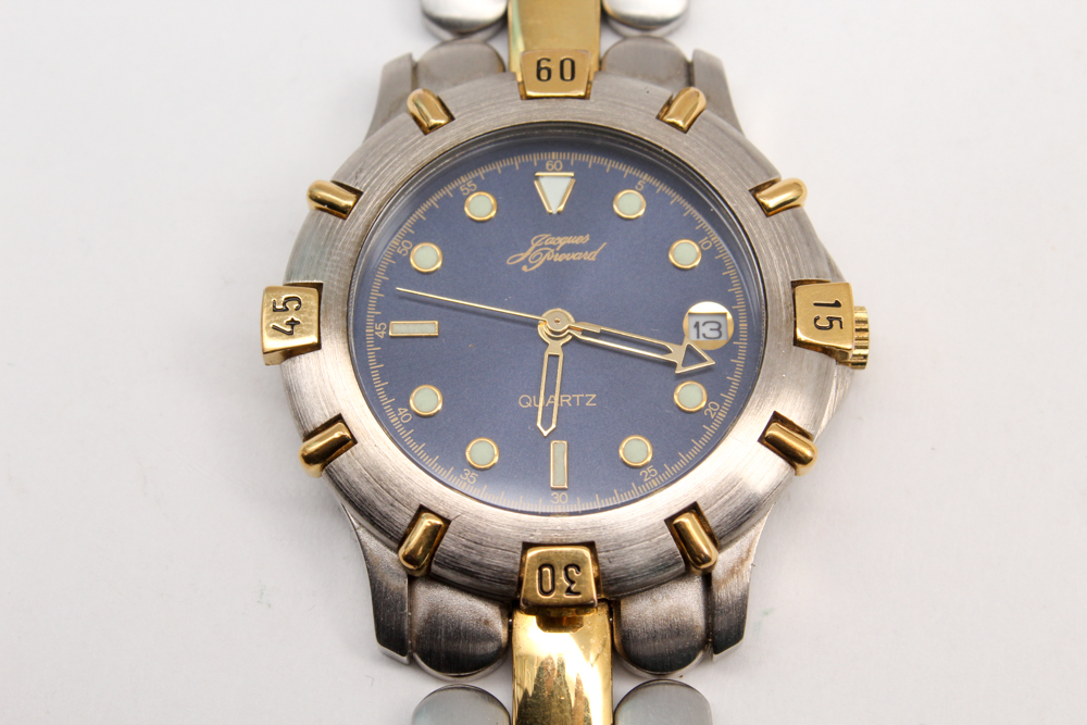 Costume Jewelry and Jacques Prevard Watch