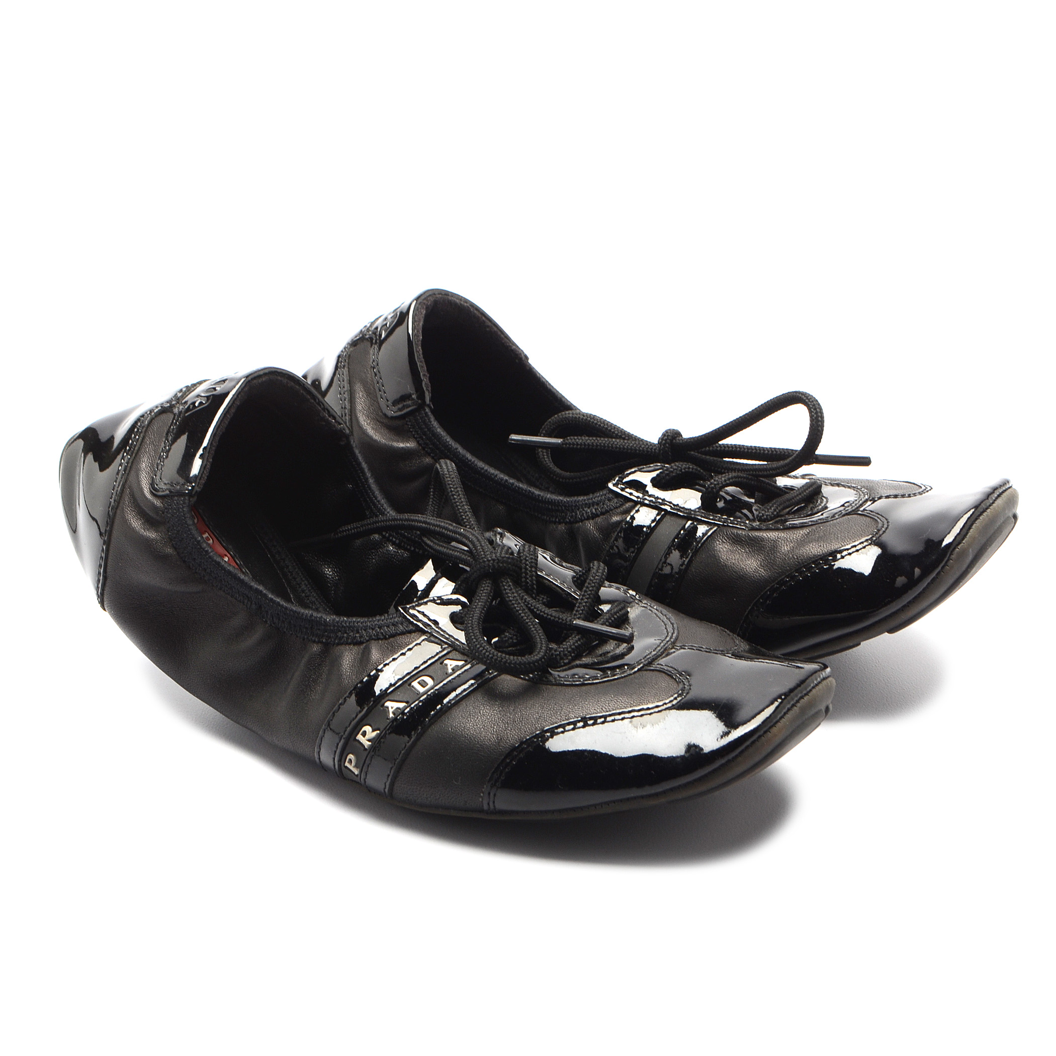 Prada Travel Ballet Sneaker Flats