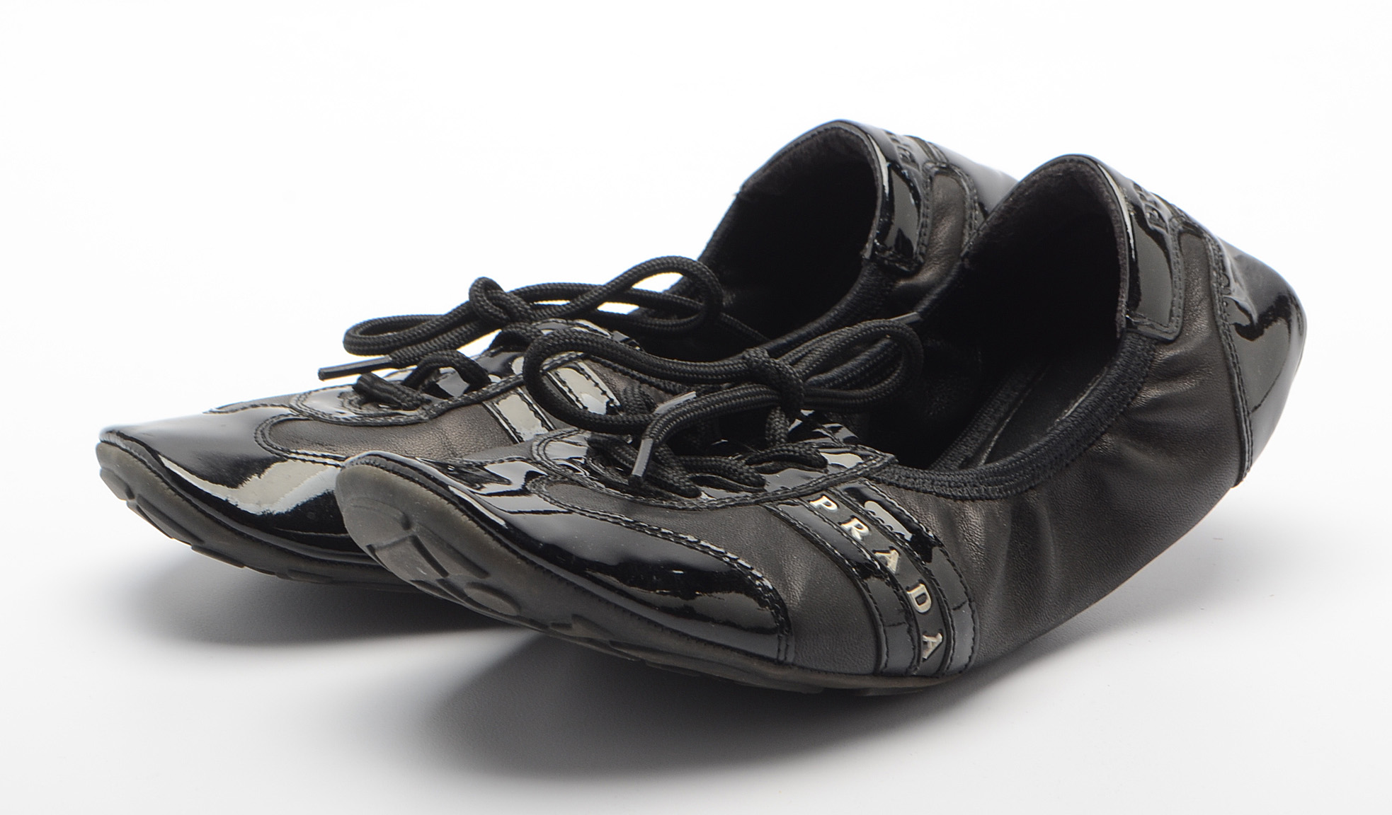 Prada Travel Ballet Sneaker Flats