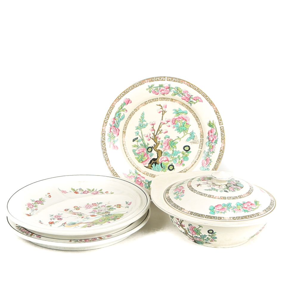 Vintage Serveware Featuring Lamberton "Audubon"