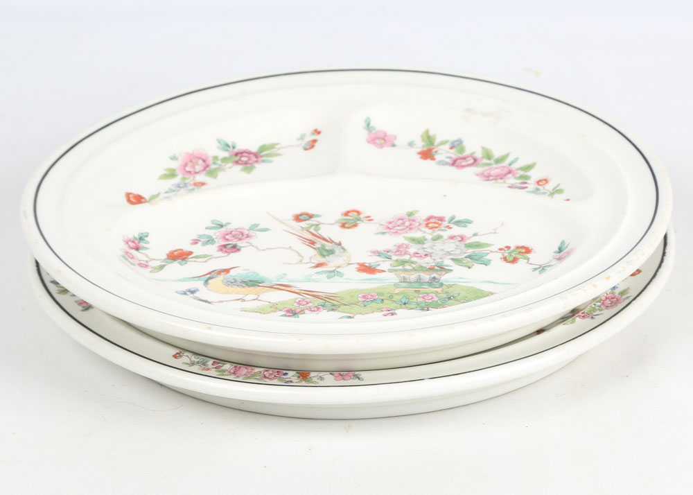 Vintage Serveware Featuring Lamberton "Audubon"