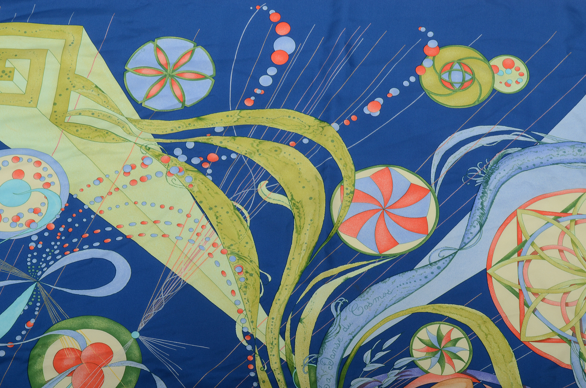 Hermès "La Danse du Cosmos" Silk Scarf
