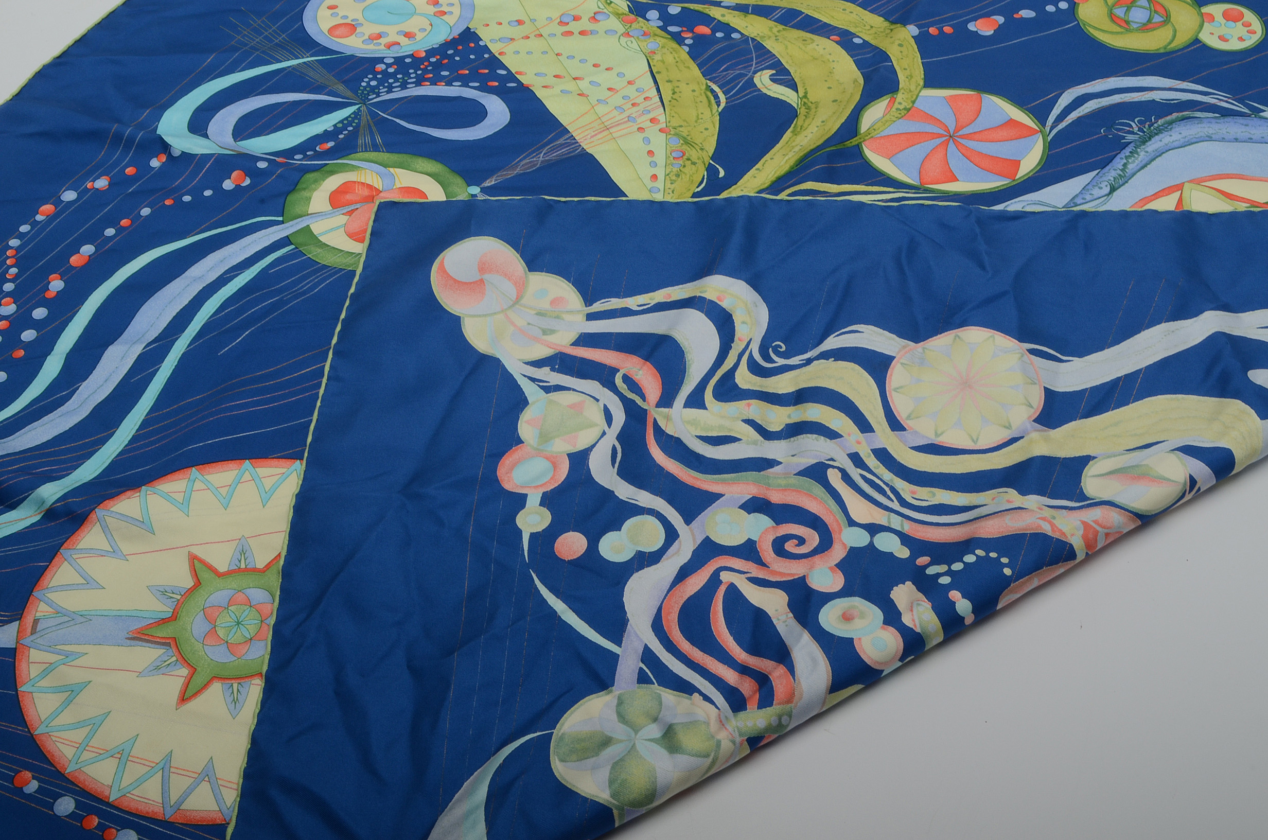 Hermès "La Danse du Cosmos" Silk Scarf