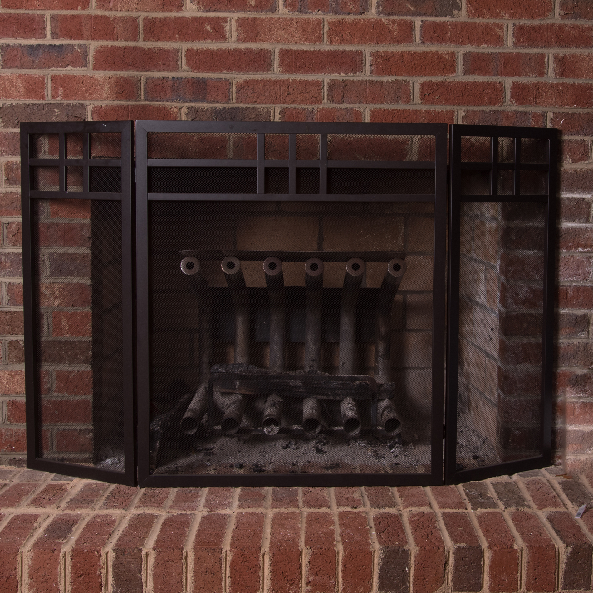 Mission Style Fireplace Screen