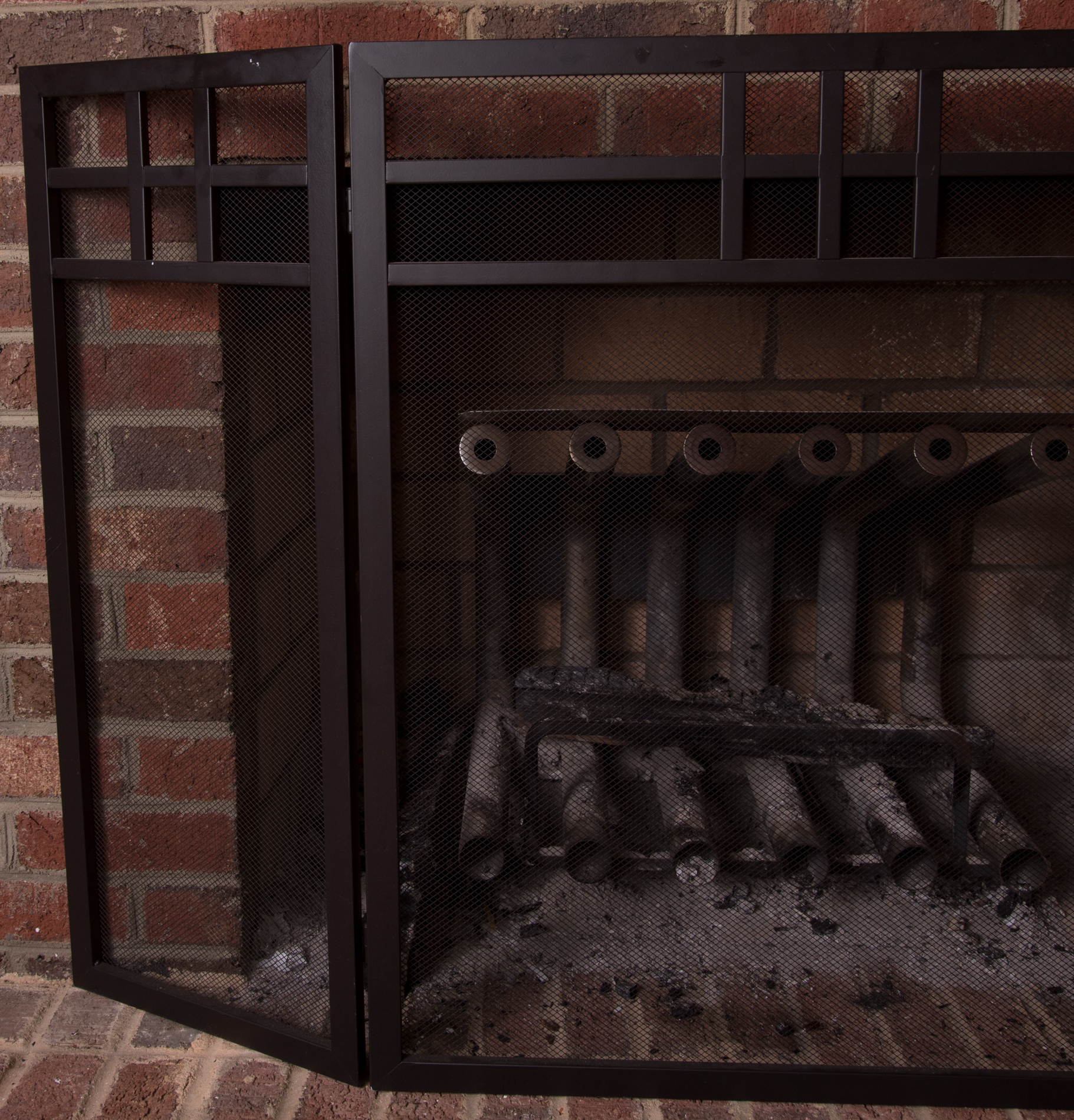 Mission Style Fireplace Screen