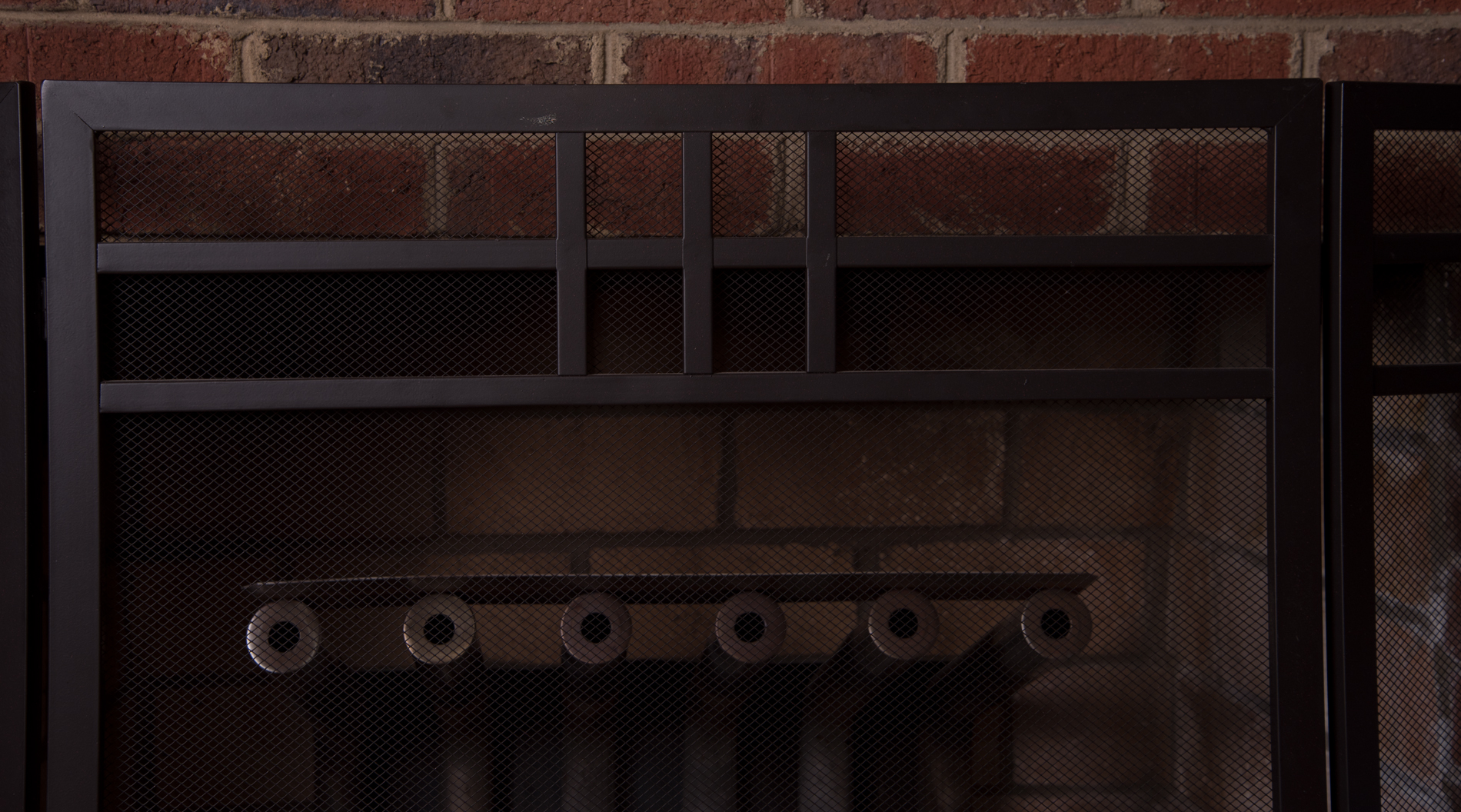 Mission Style Fireplace Screen