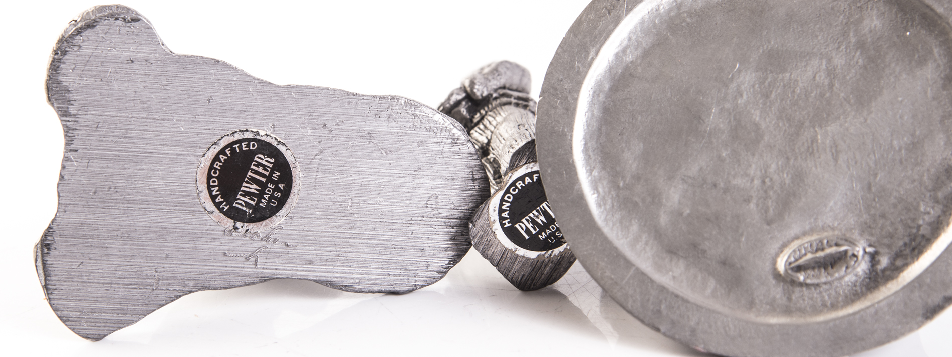 Pewter Figural Statues