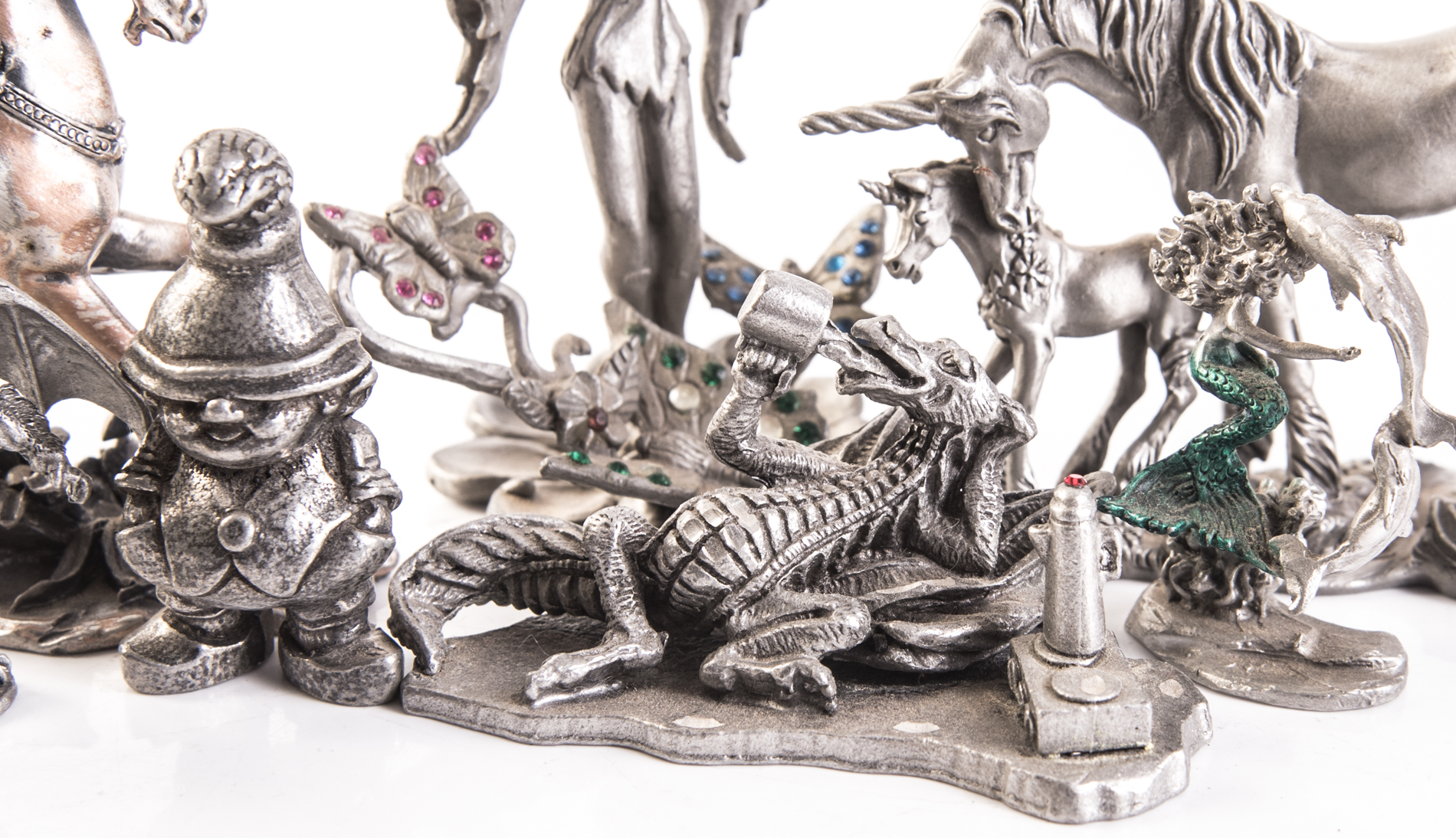 Fantasy Themed Pewter Figurines