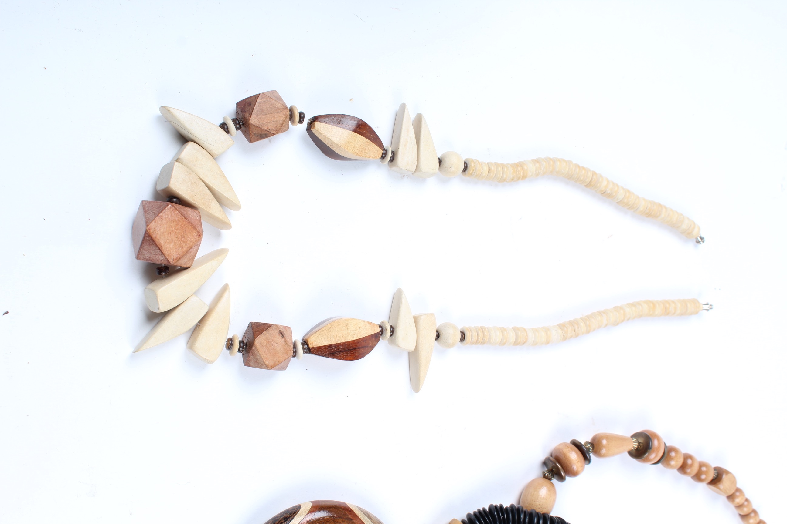 Wooden Costume Jewelry Collection