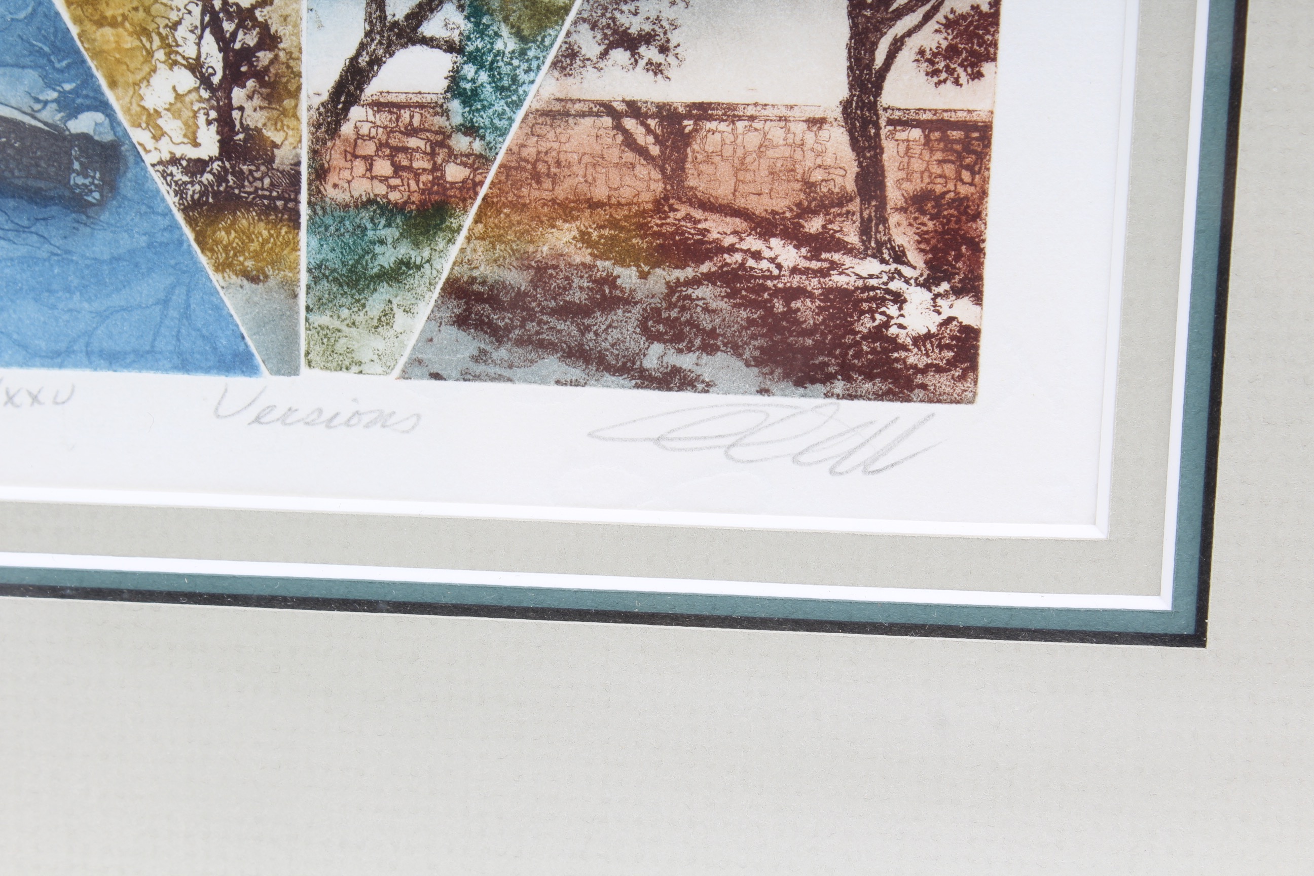 Diane Deneault Embossed Etching "Versions"