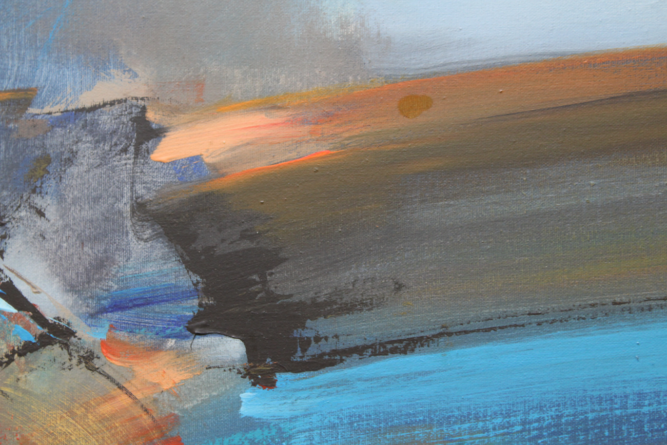 Wilfred Lang Acrylic Painting on Canvas