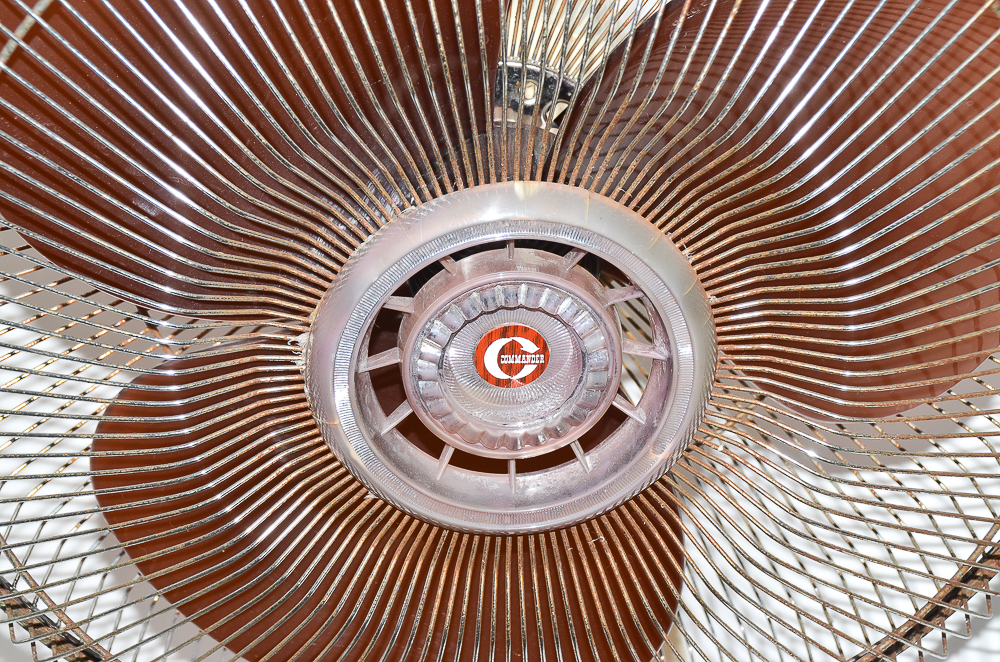 Vintage Shetland and "Commander" Portable Fans