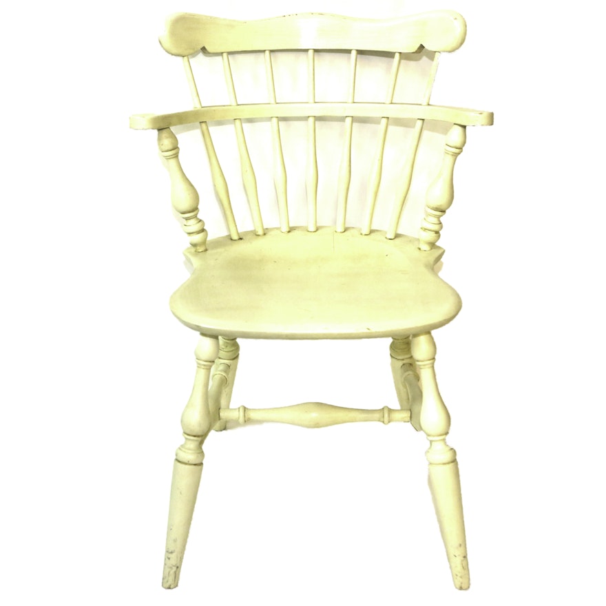Painted Comb-Back Windsor Chair