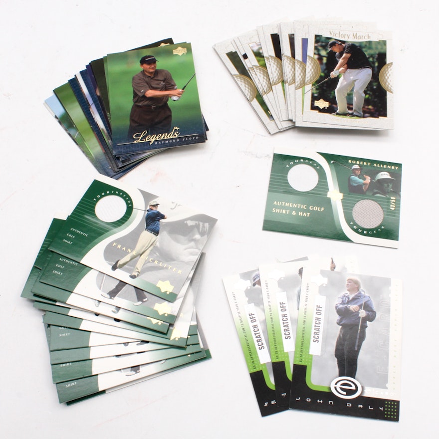 Upper Deck Golf Cards Including John Daly