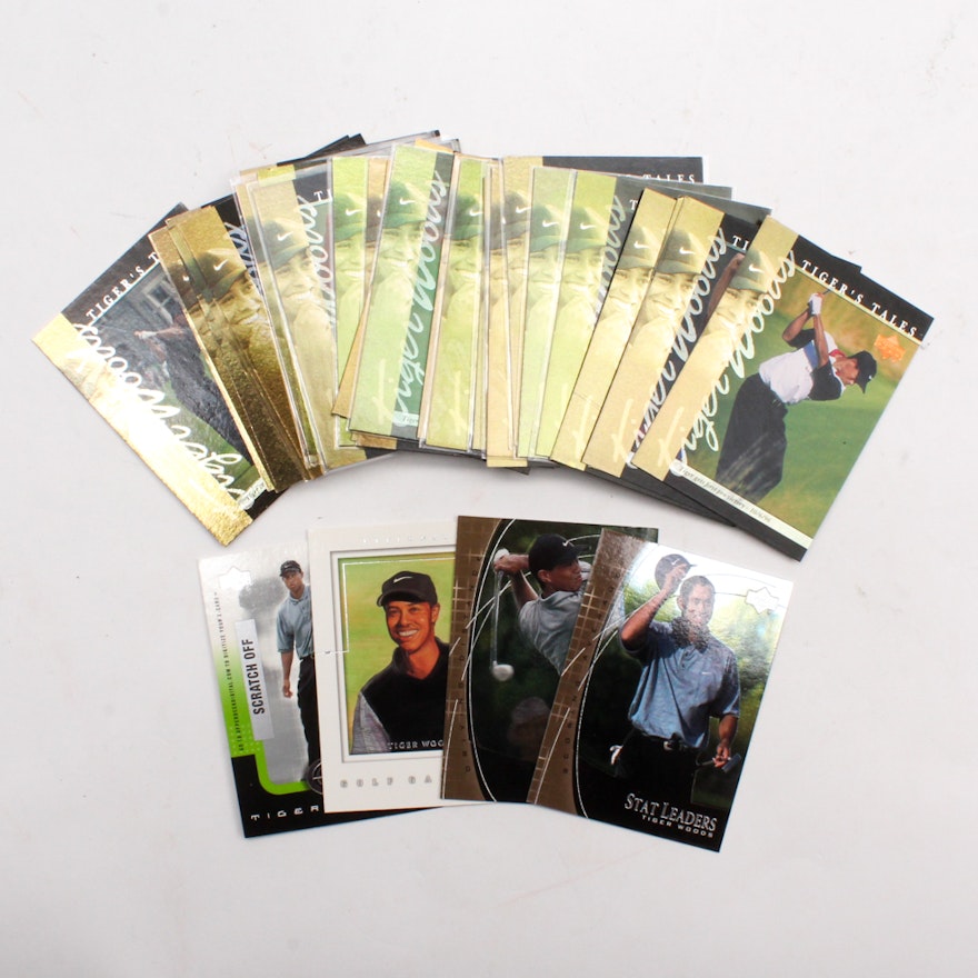 Upper Deck Tiger Woods Golf Cards