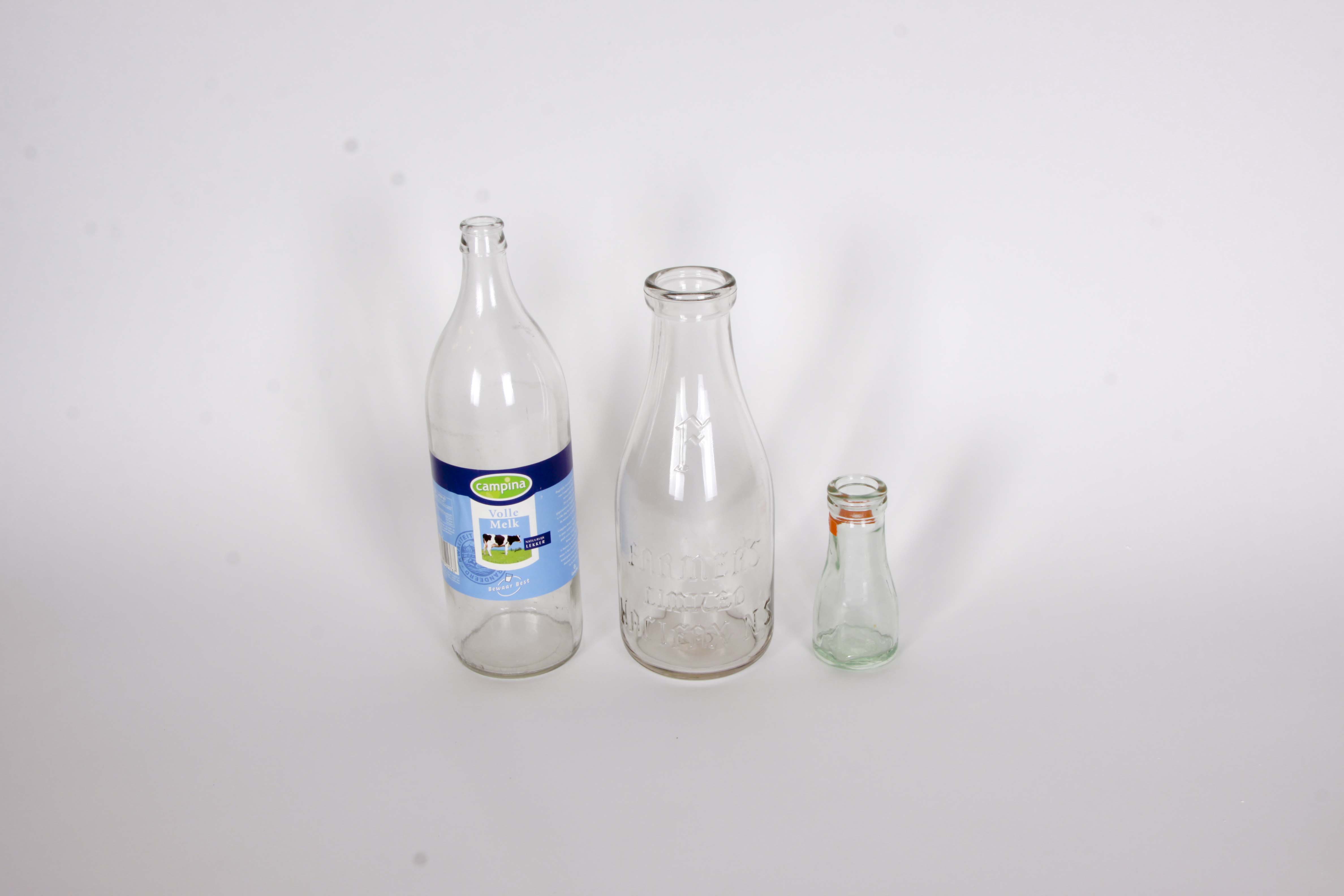 International Milk Bottles