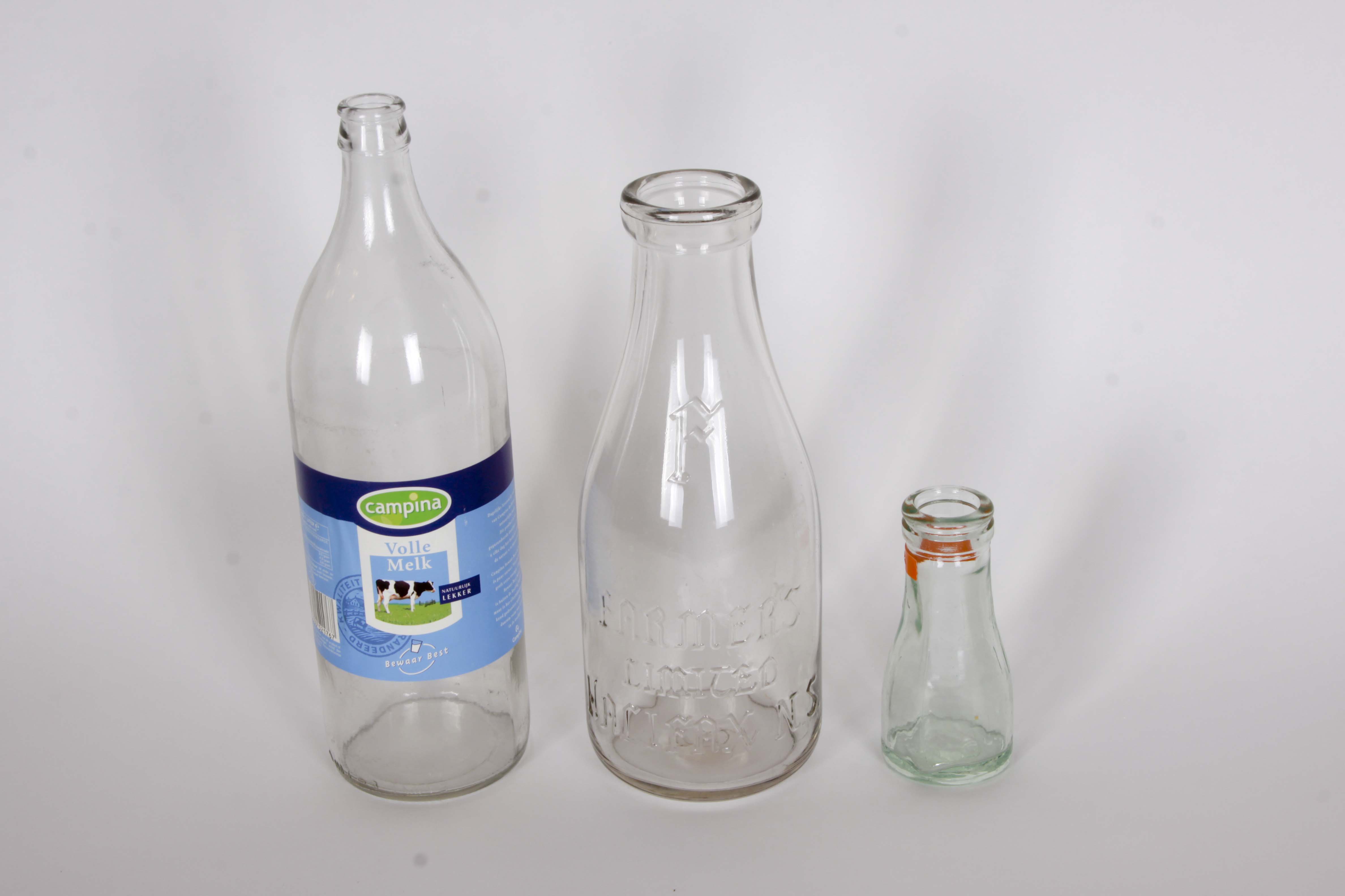 International Milk Bottles