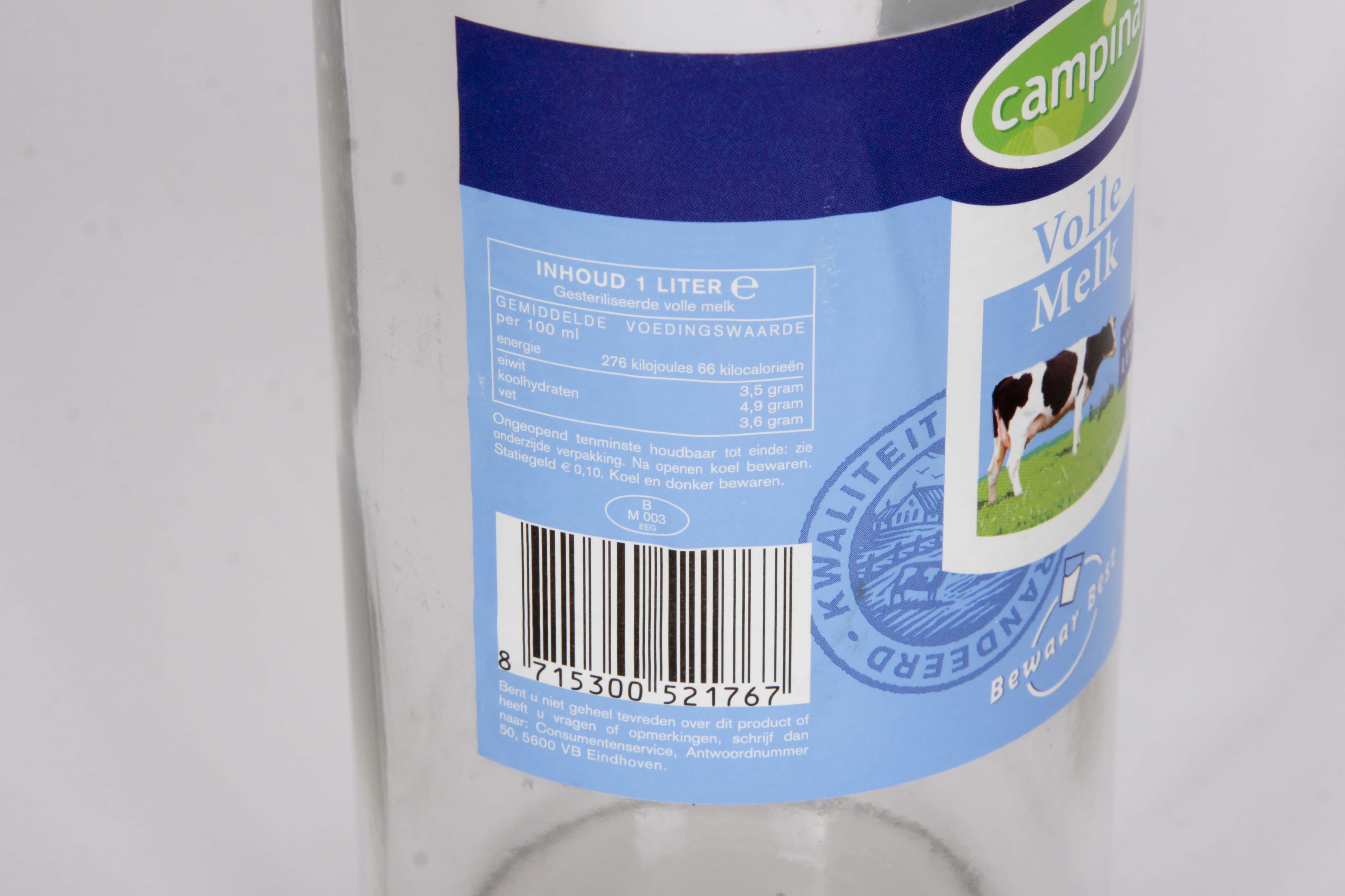 International Milk Bottles