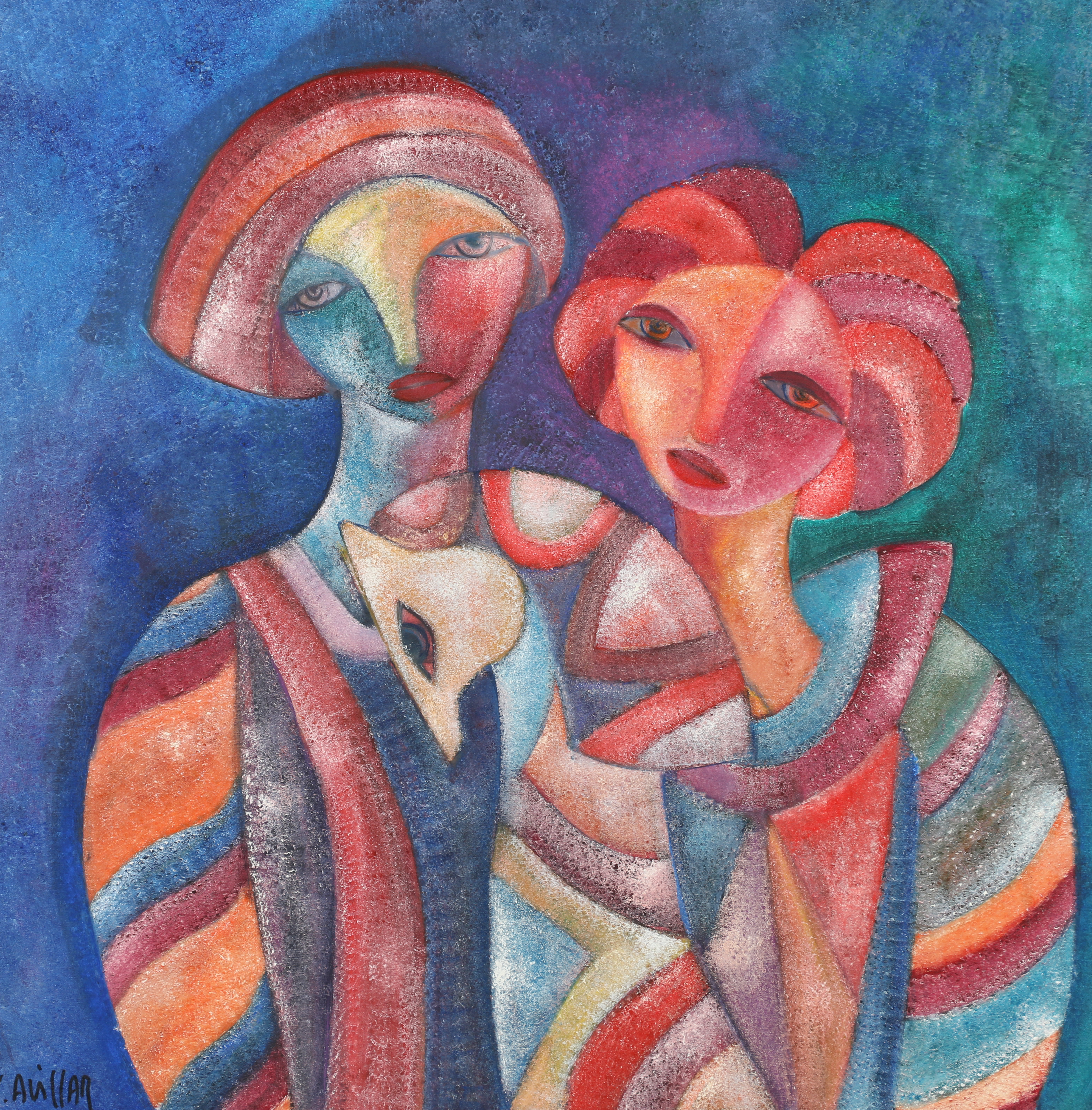 Simon Avissar Oil Painting