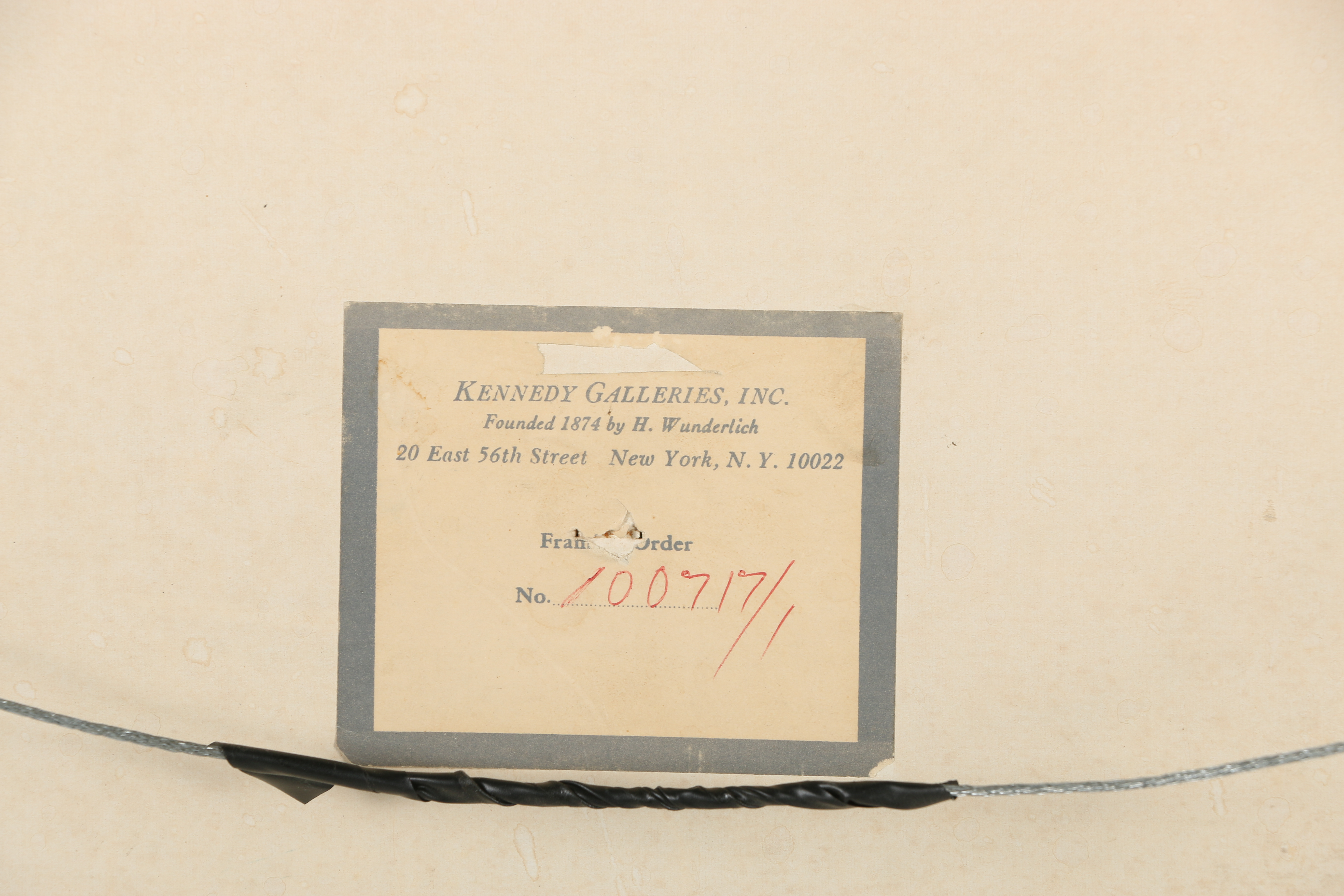 Newbold Trotter Oil Painting "Mountain Landscape with Deer"