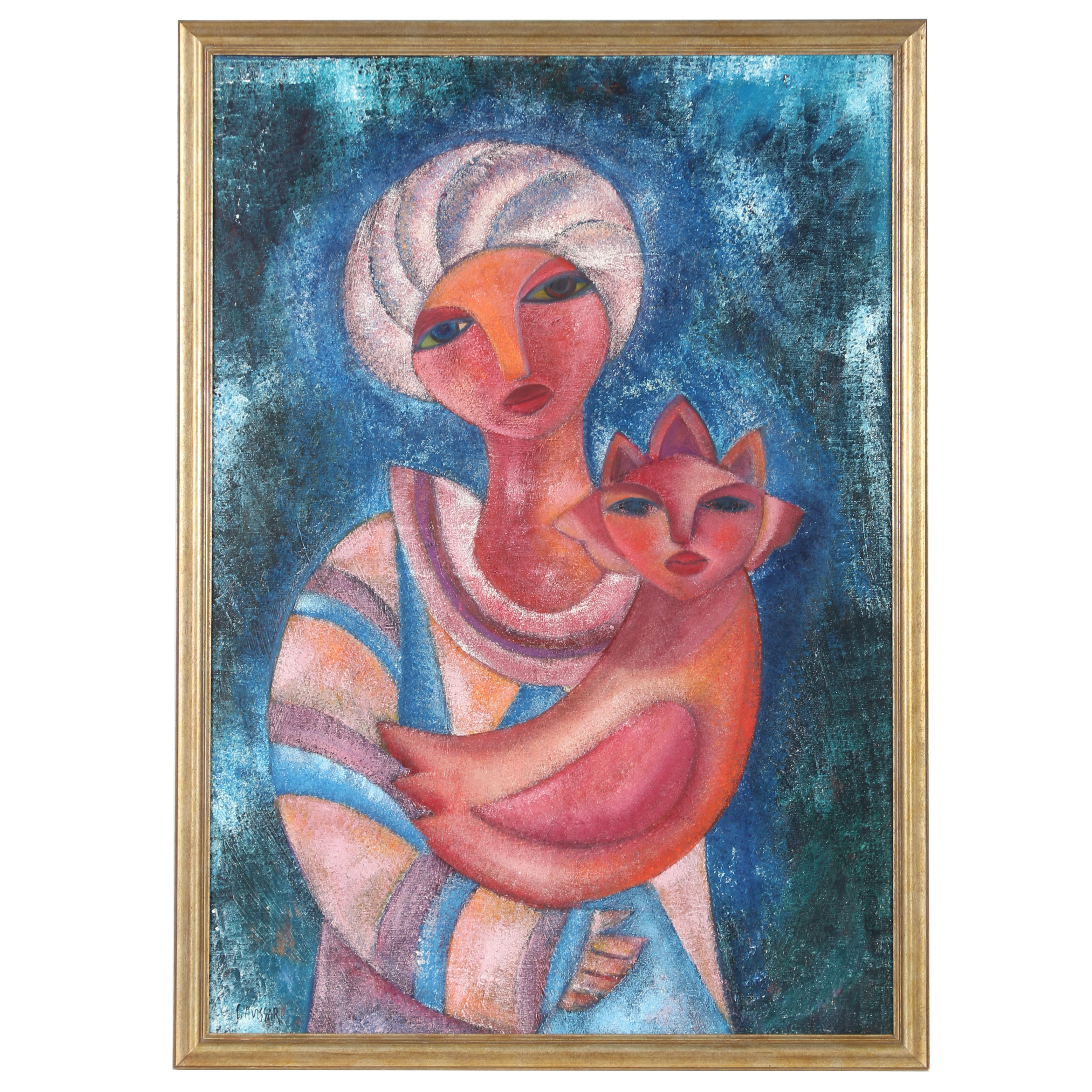 Simon Avissar Oil Painting