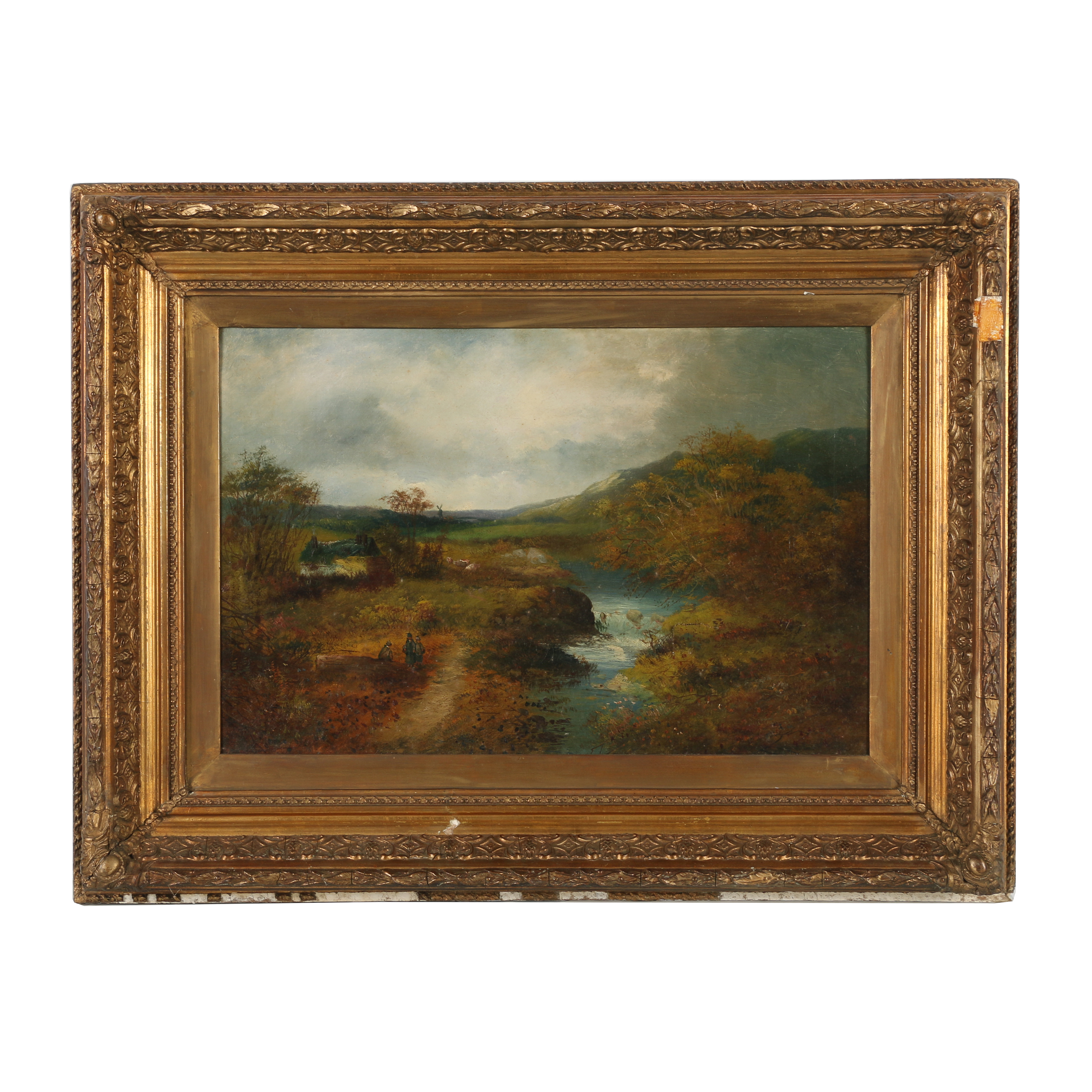 English 19th Century Oil Painting Attributed to William Linnell