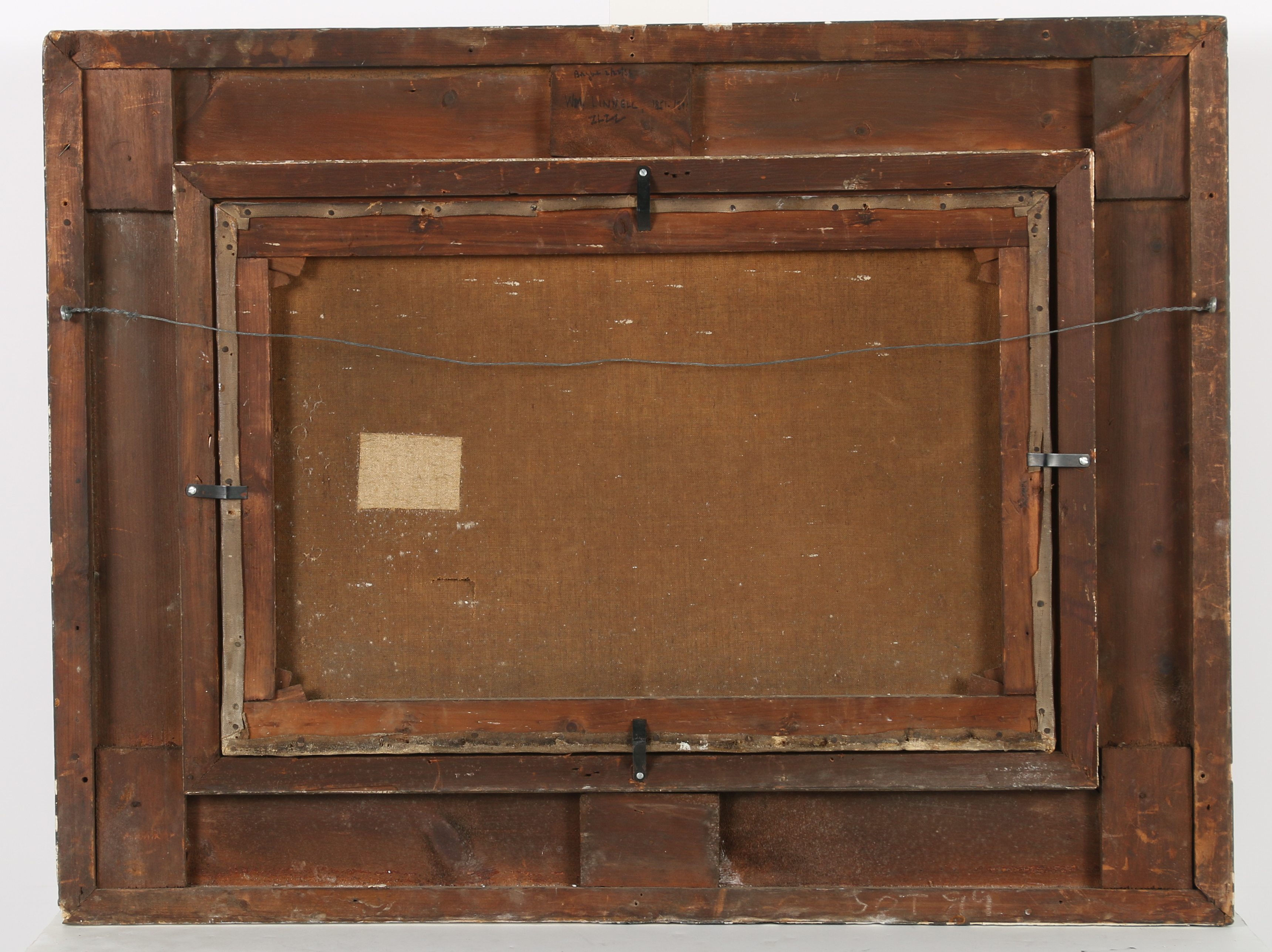 English 19th Century Oil Painting Attributed to William Linnell