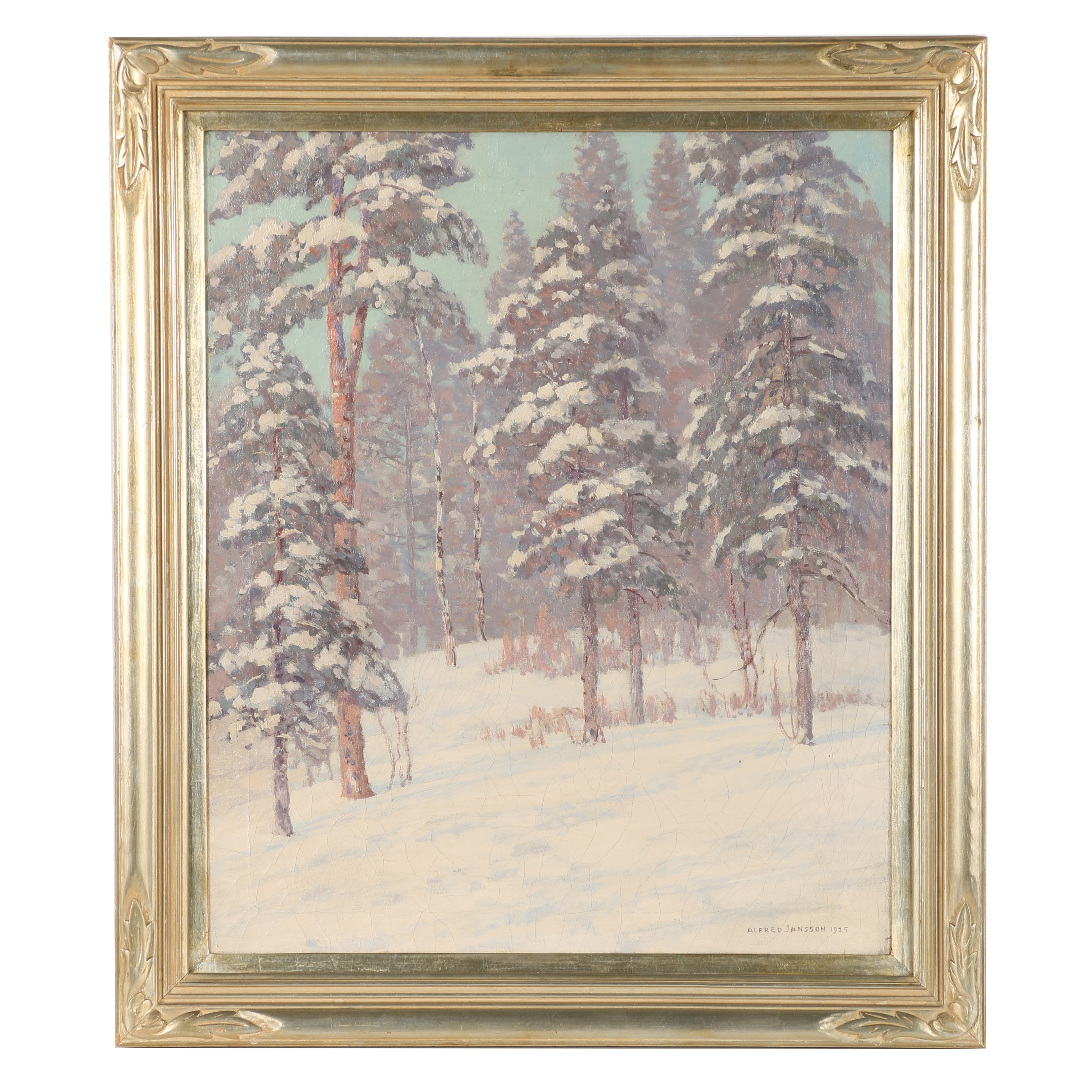 Alfred Jansson Oil Painting