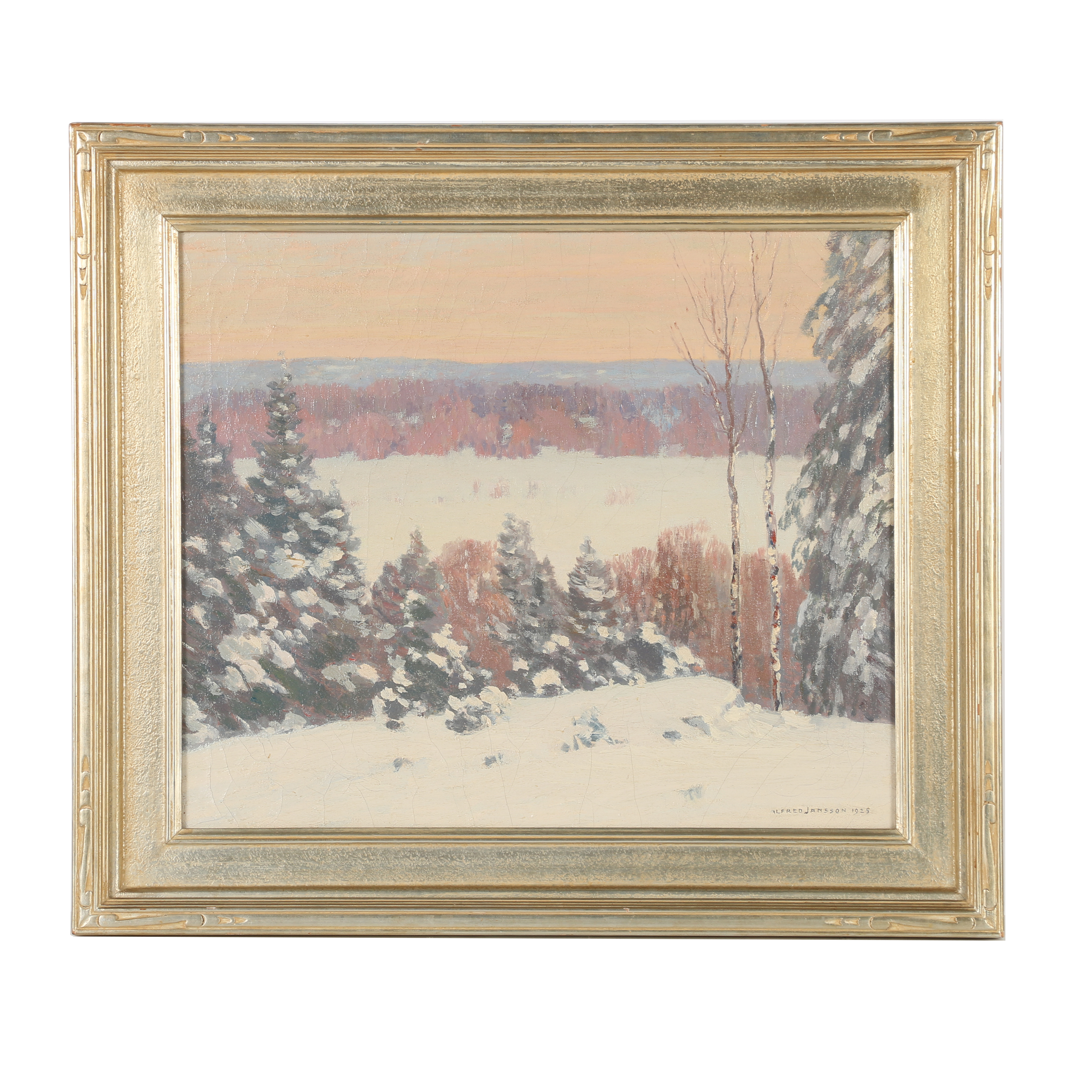 Alfred Jansson Oil Painting