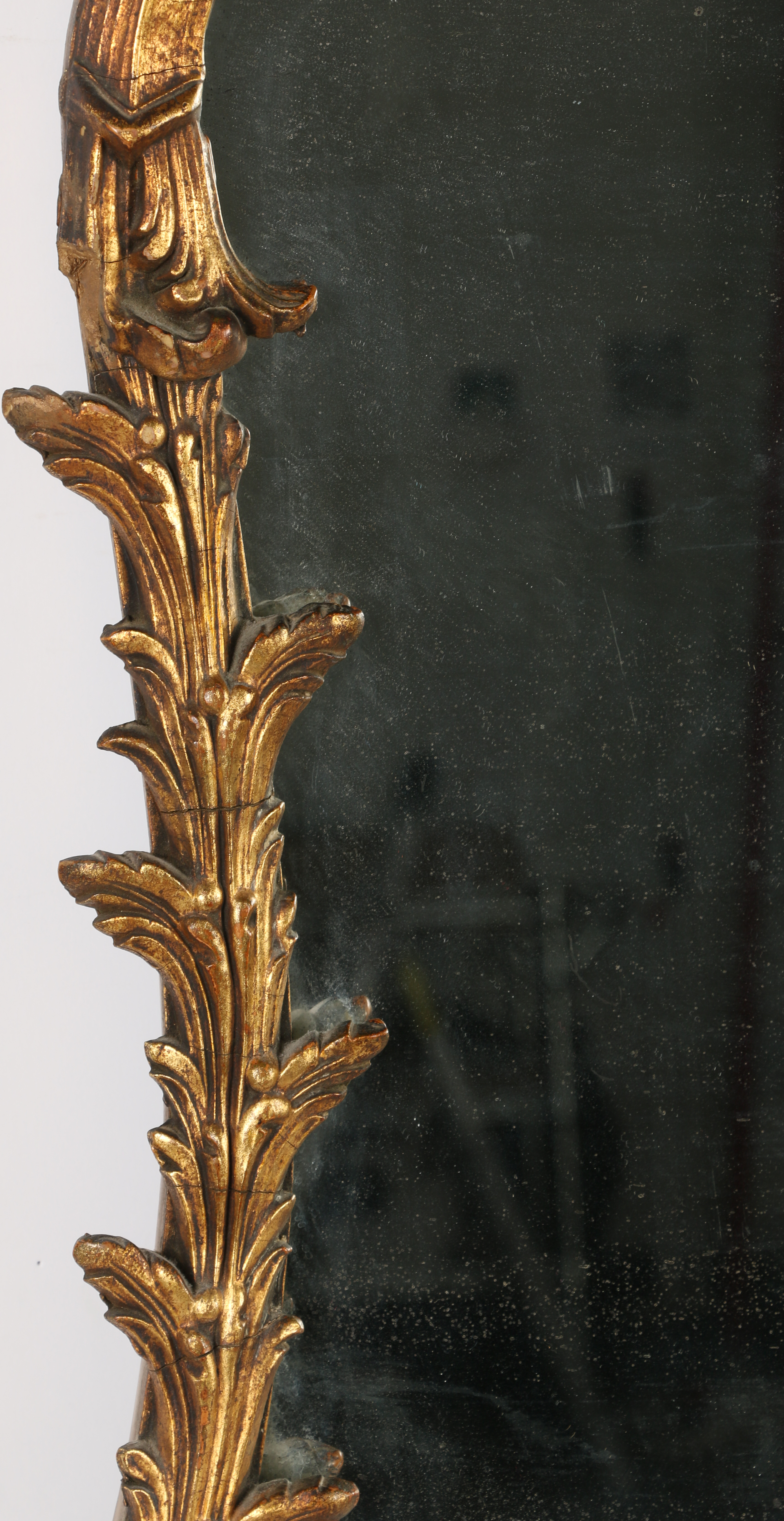 Vintage French Rococo Style Wall Mirror