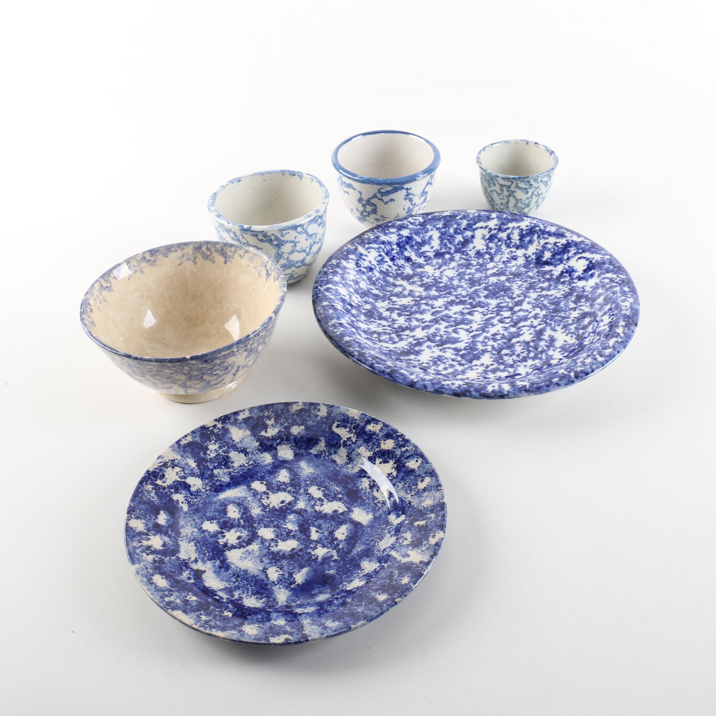 Bybee Style Spongeware Tableware