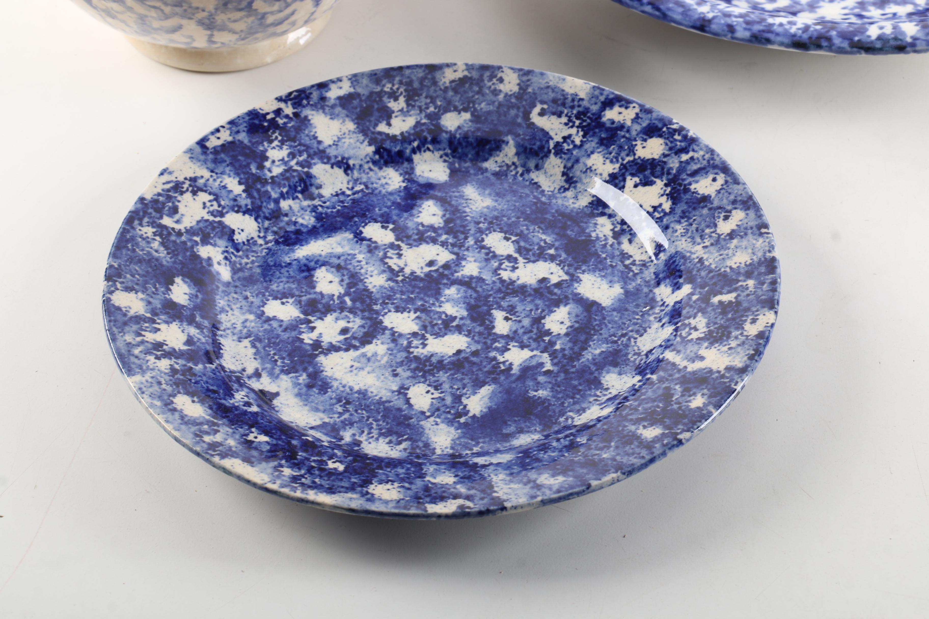 Bybee Style Spongeware Tableware