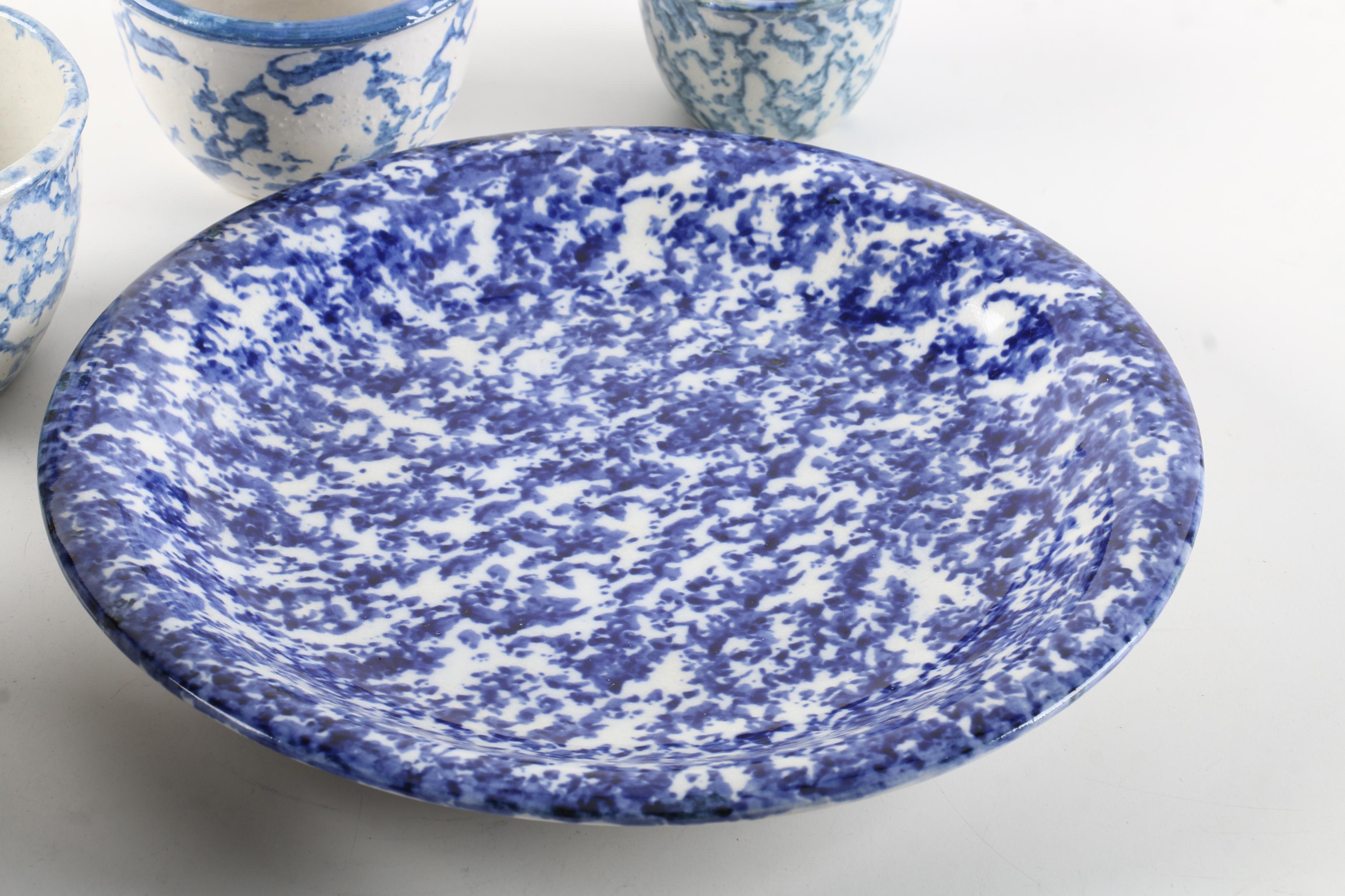 Bybee Style Spongeware Tableware