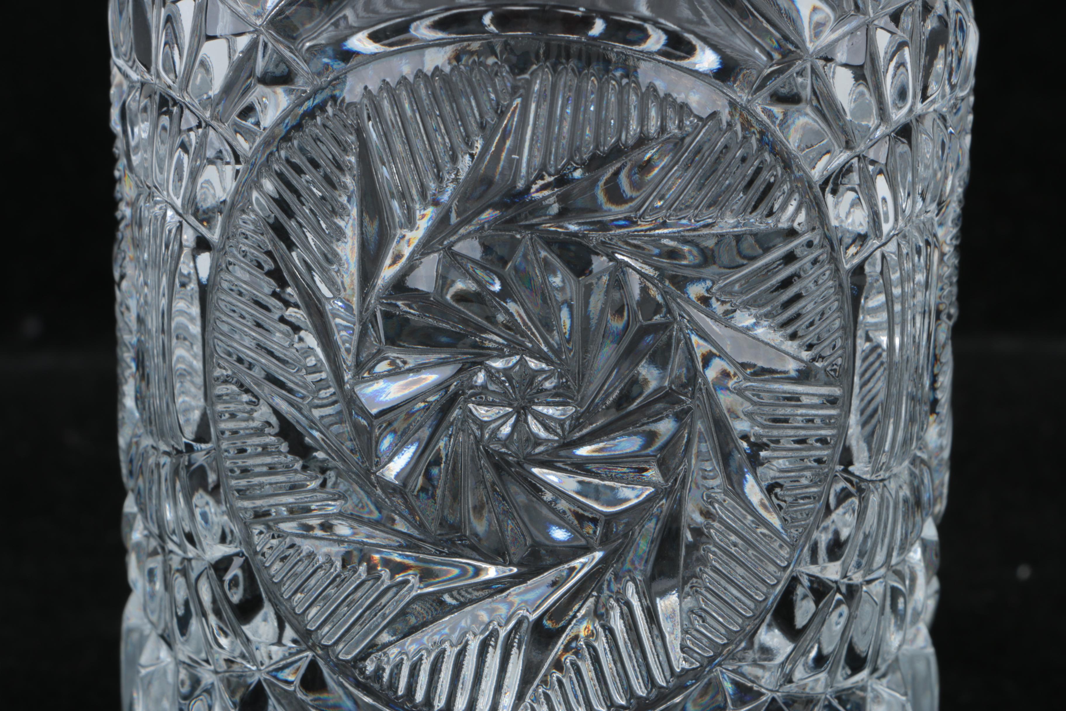 Vintage Crystal Highball Glasses