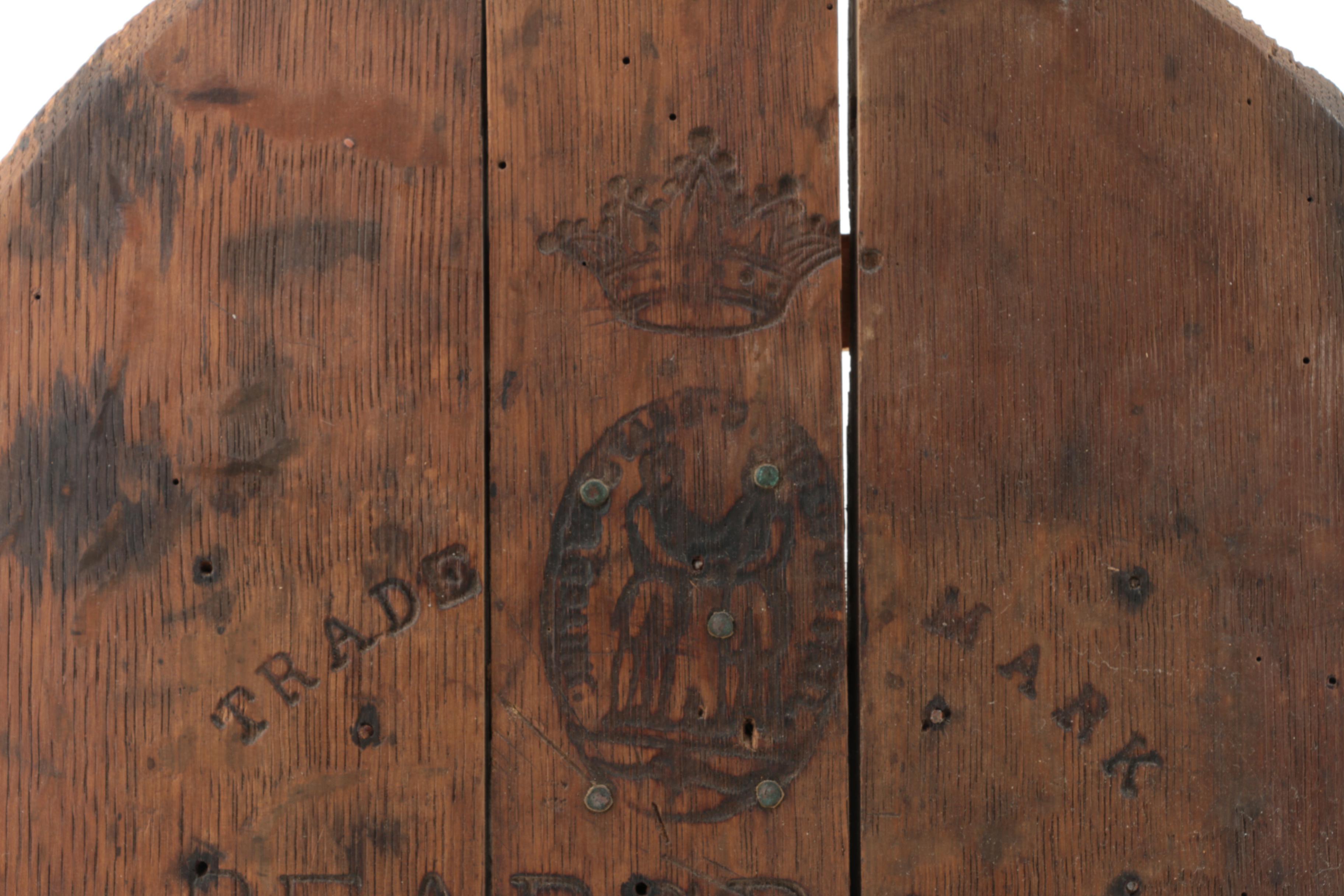 Vintage "Beargrass Rye, Jeff CO" Rye Cask Cover