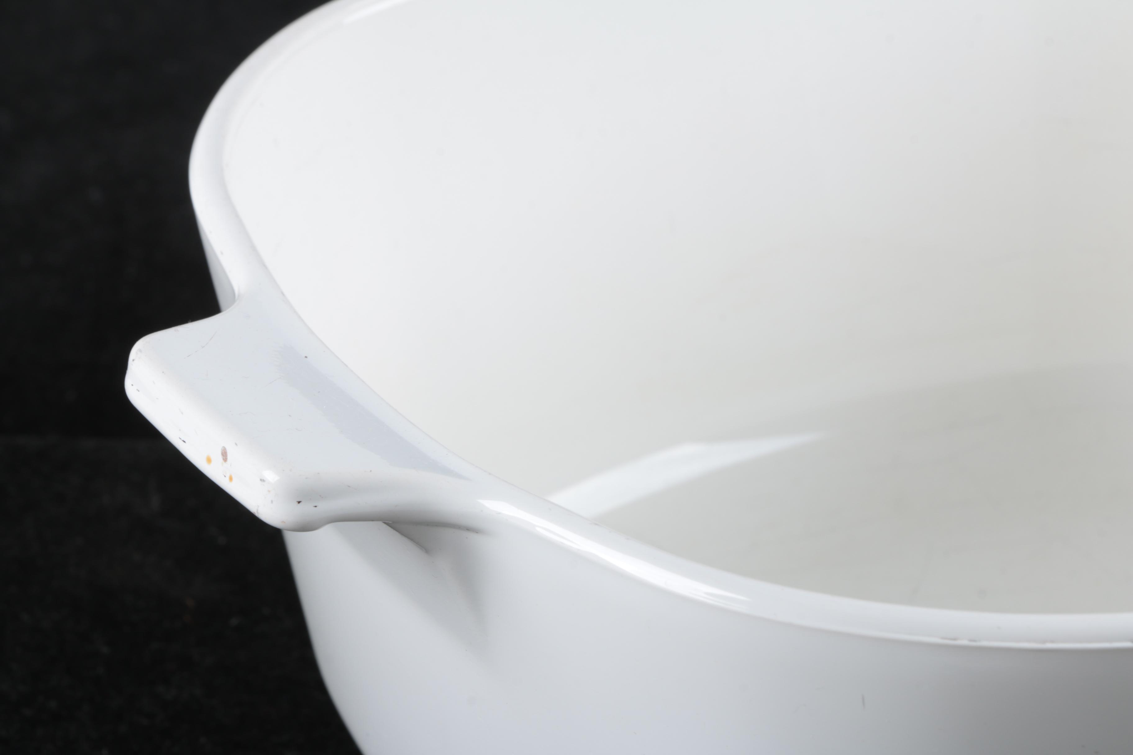 Kitchenware Featuring Pyrex, Corningware and Cookbooks