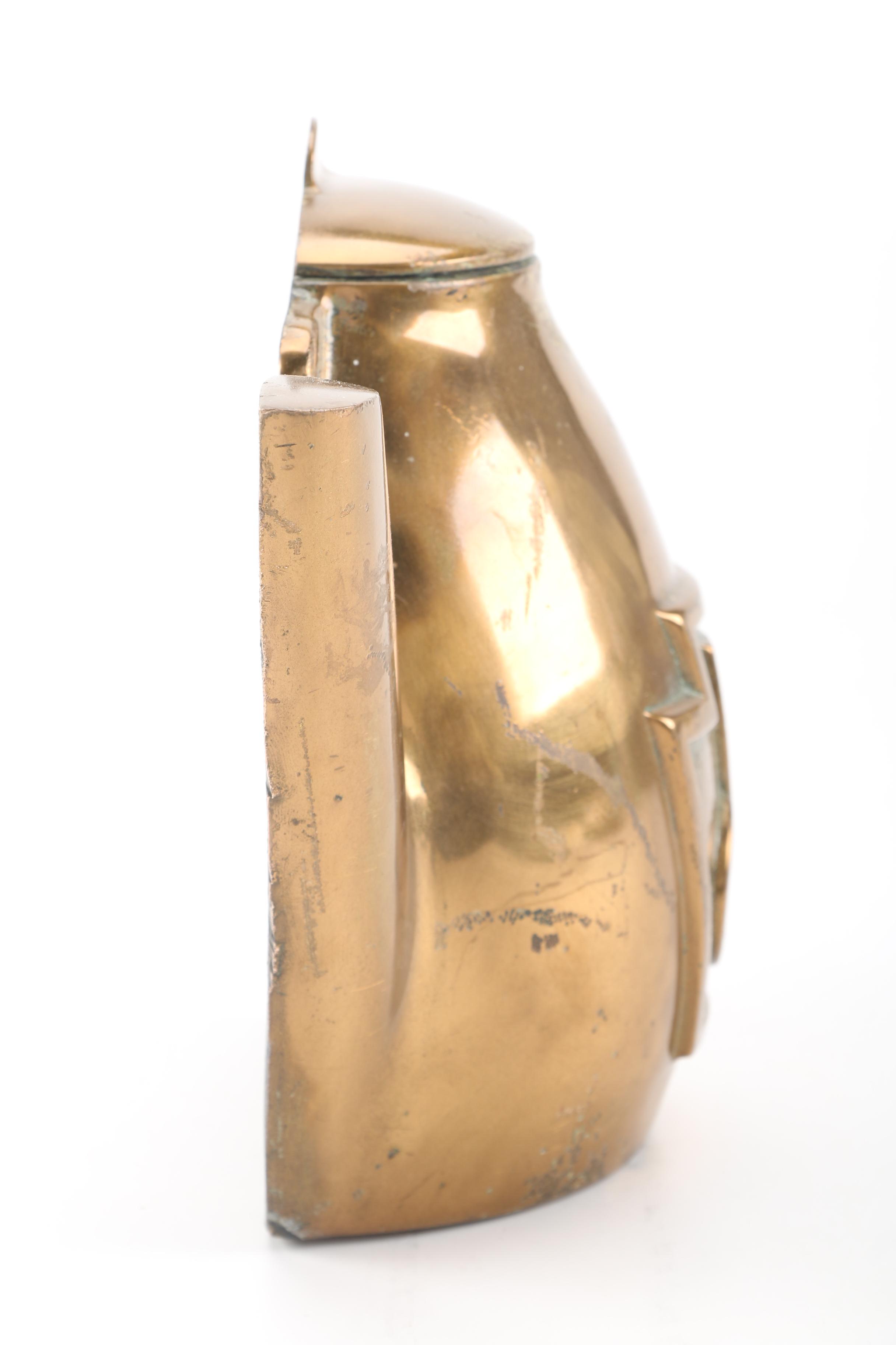 Forest Oil Brass Oil Pot Plaque