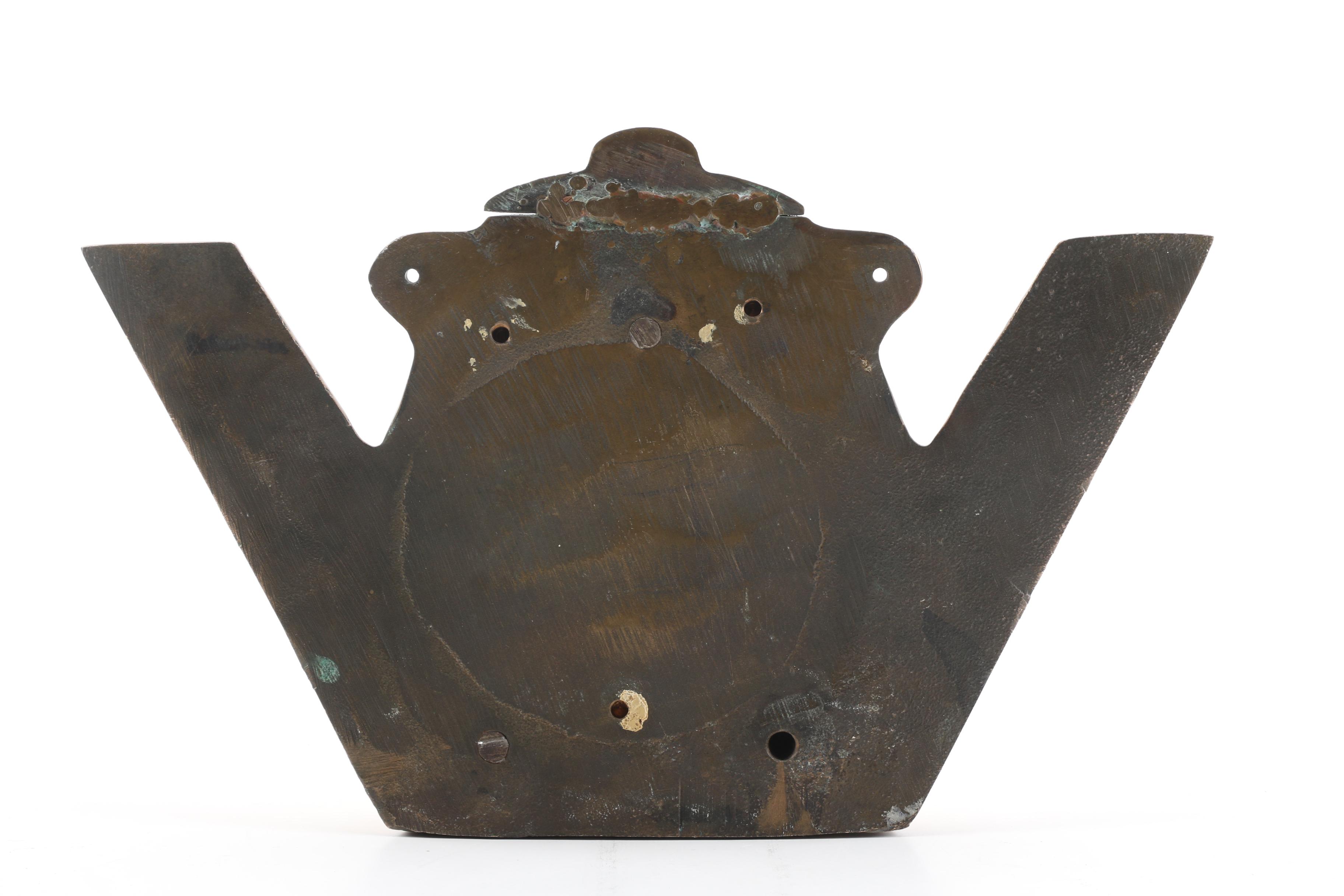 Forest Oil Brass Oil Pot Plaque