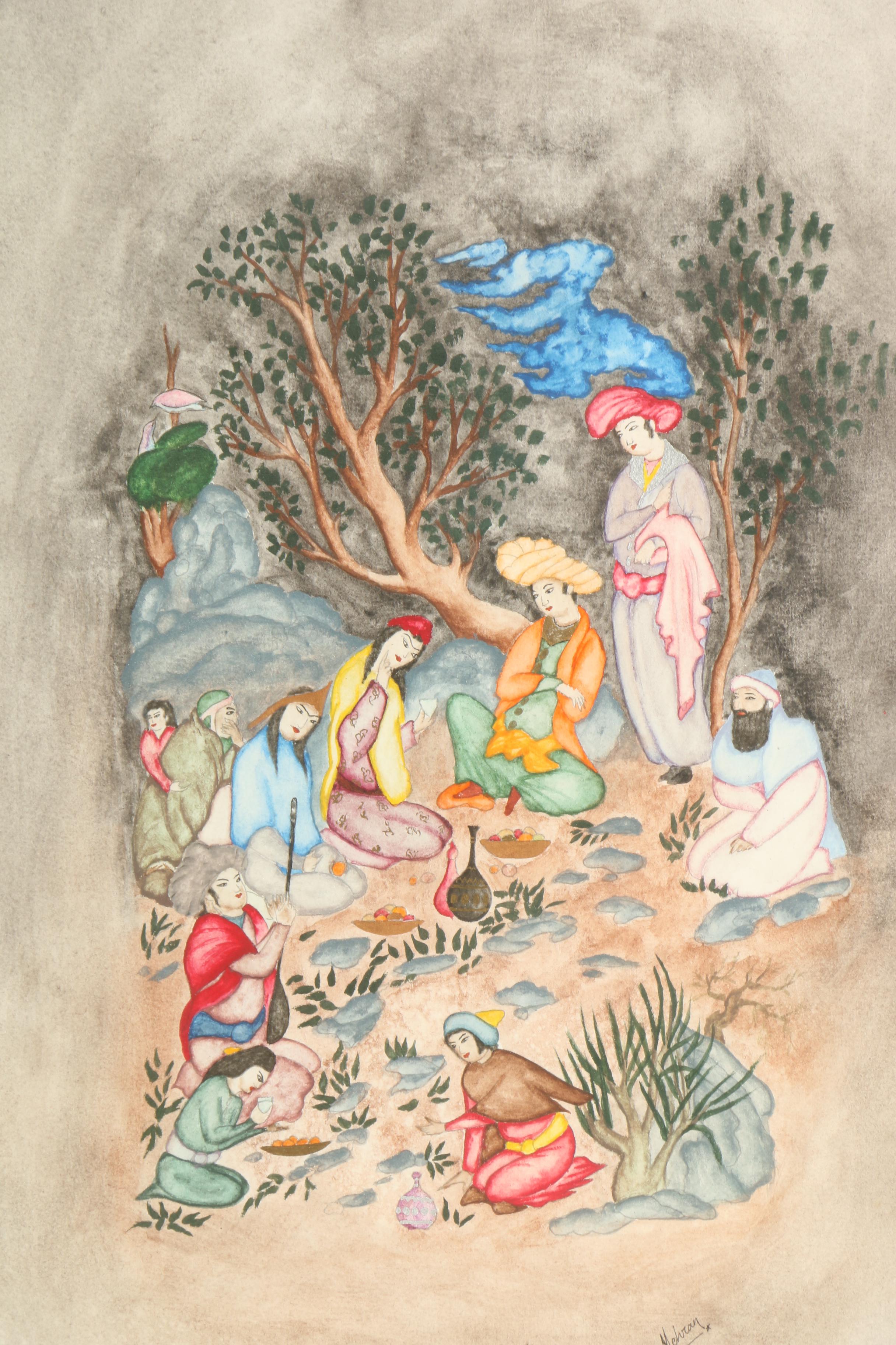 Mehran Mixed Media Painting