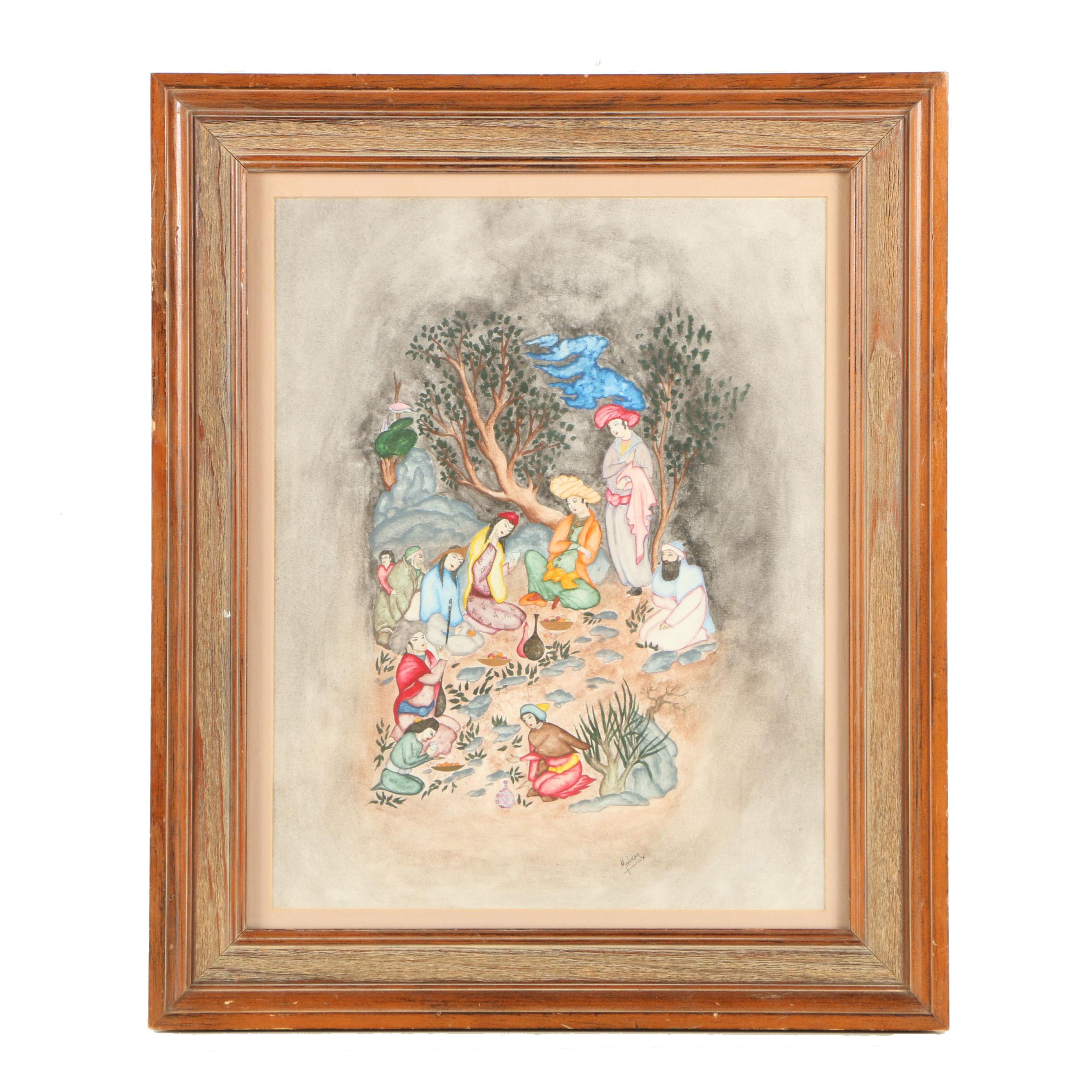 Mehran Mixed Media Painting