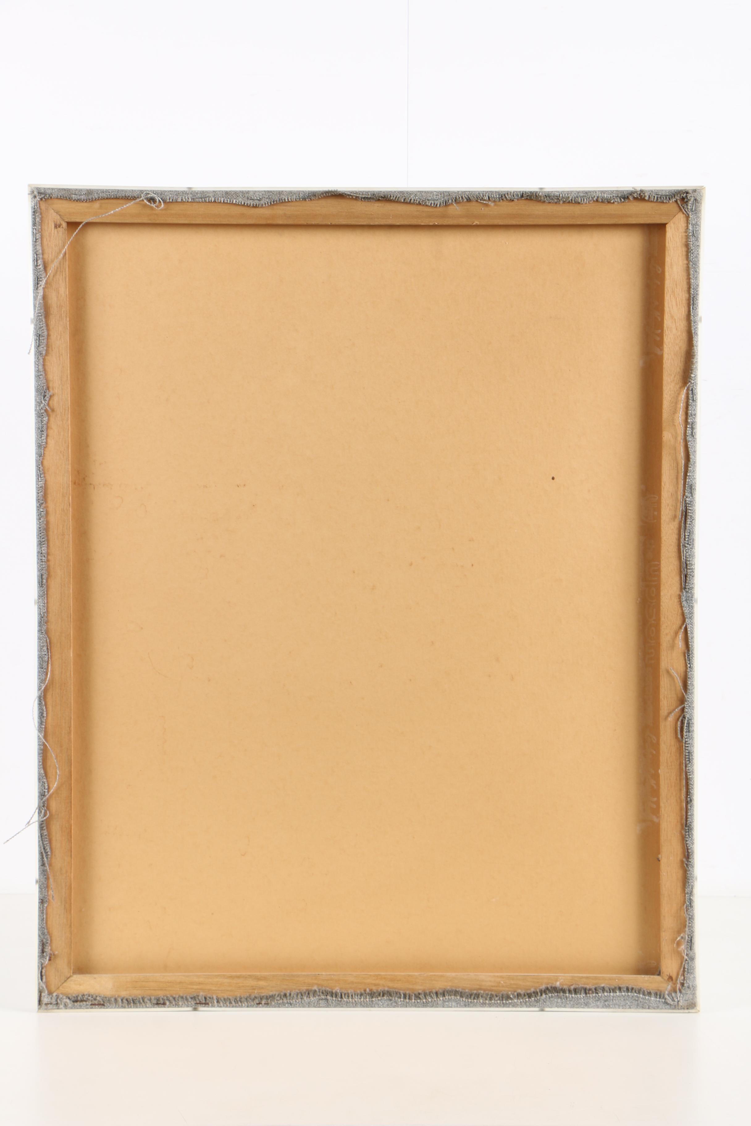 Jacqui Morgan Cast Paper Portrait "Miss America #7