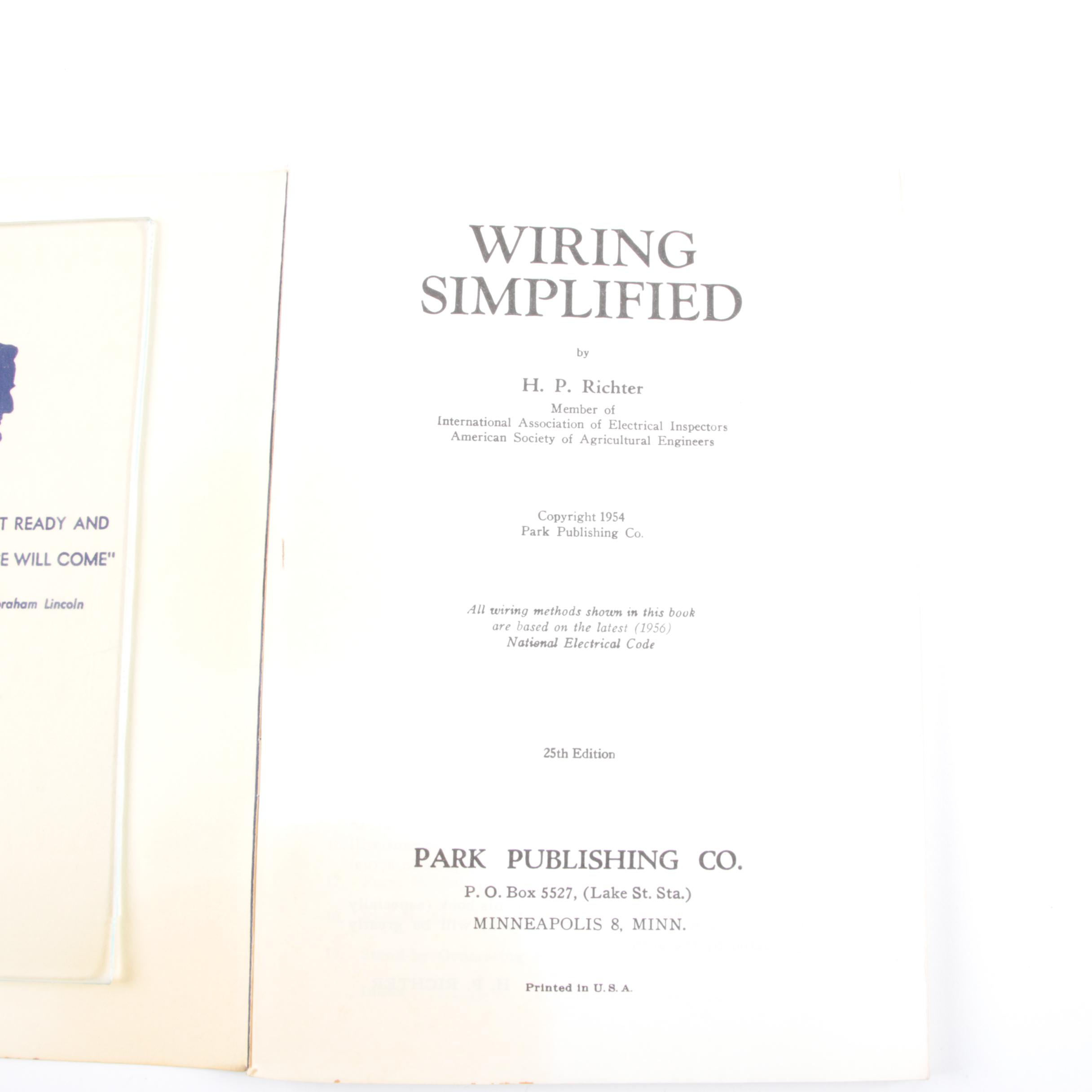 Non-Fiction Books Including 1951 "Better Homes and Gardens: Handyman's Book"