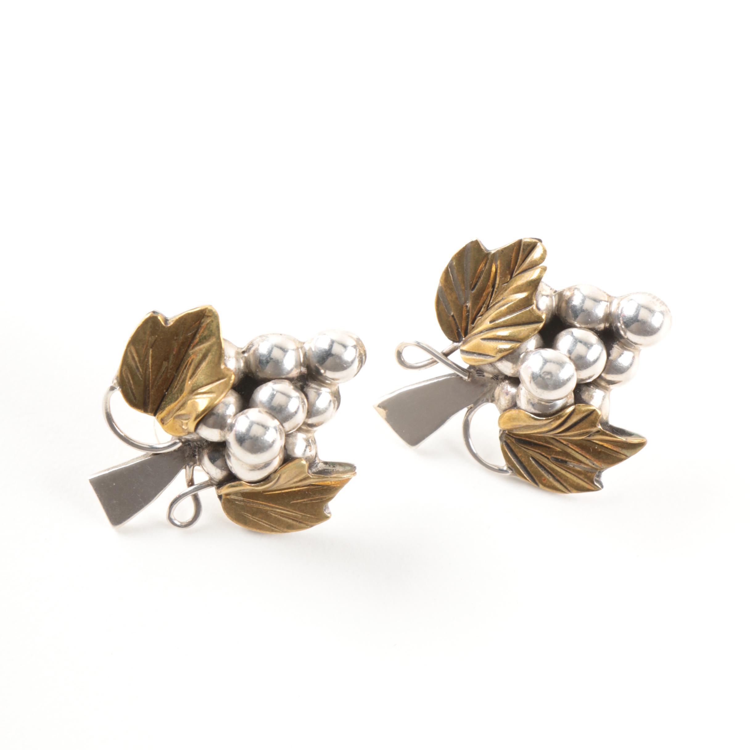 Sterling Silver Peridot, Citrine, and Amethyst Earring Selection