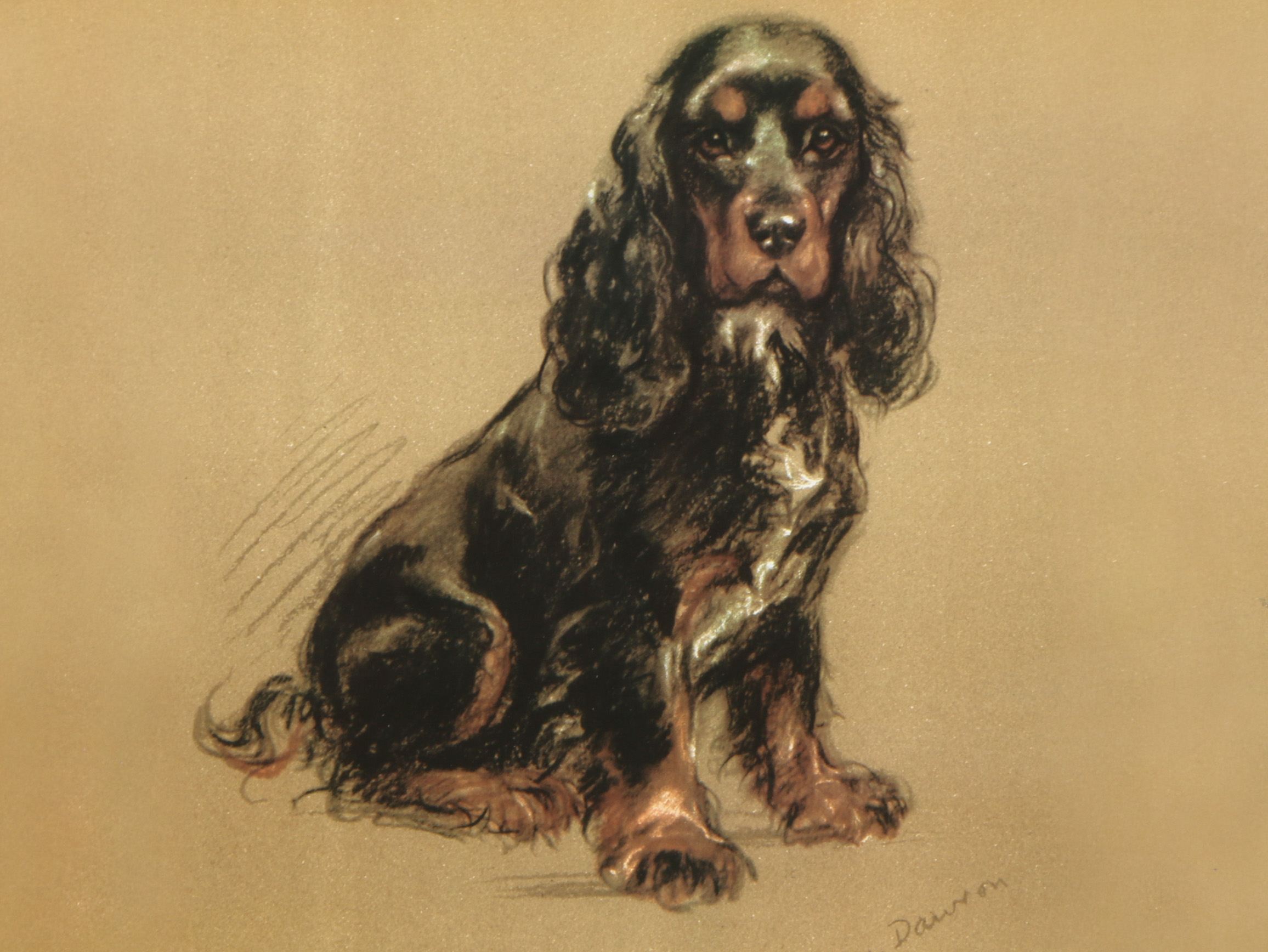 Offset Lithograph After Lucy Dawson